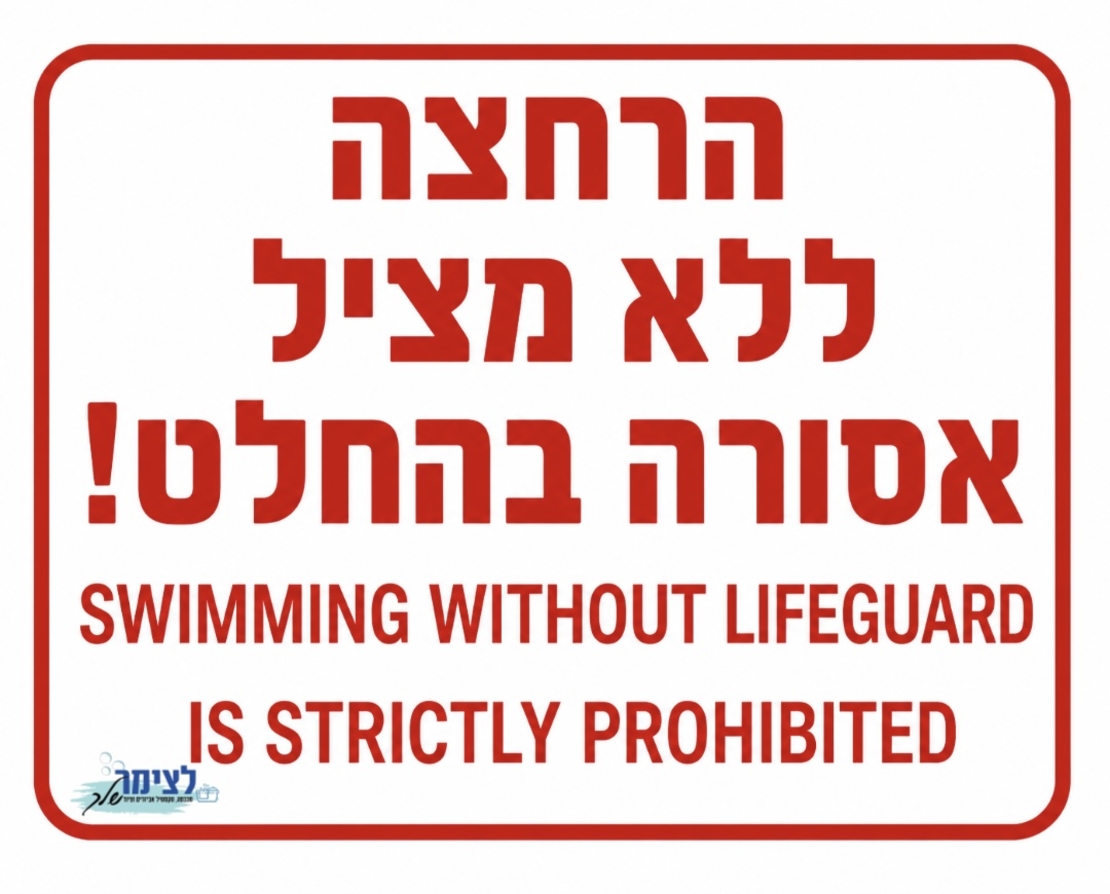 הרחצה ללא מציל