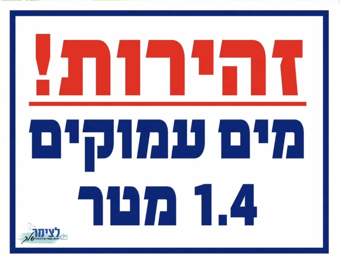 מים עמוקים 1.4 מטר
