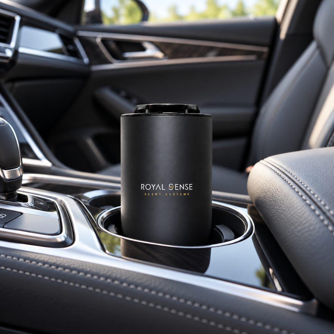 מפיץ ריח דגם Pro Car – לרכב ולבית שחור כולל 2 ריחות לבחירה