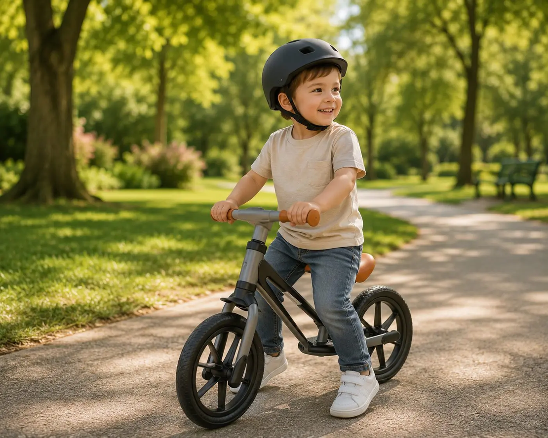 אופני איזון לילדים Maxi Balance Bike מבית Infanti – אפור