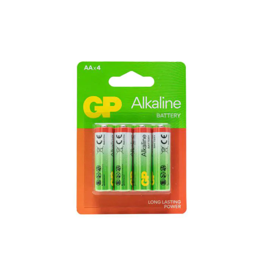 4  סוללות אלקליין AA