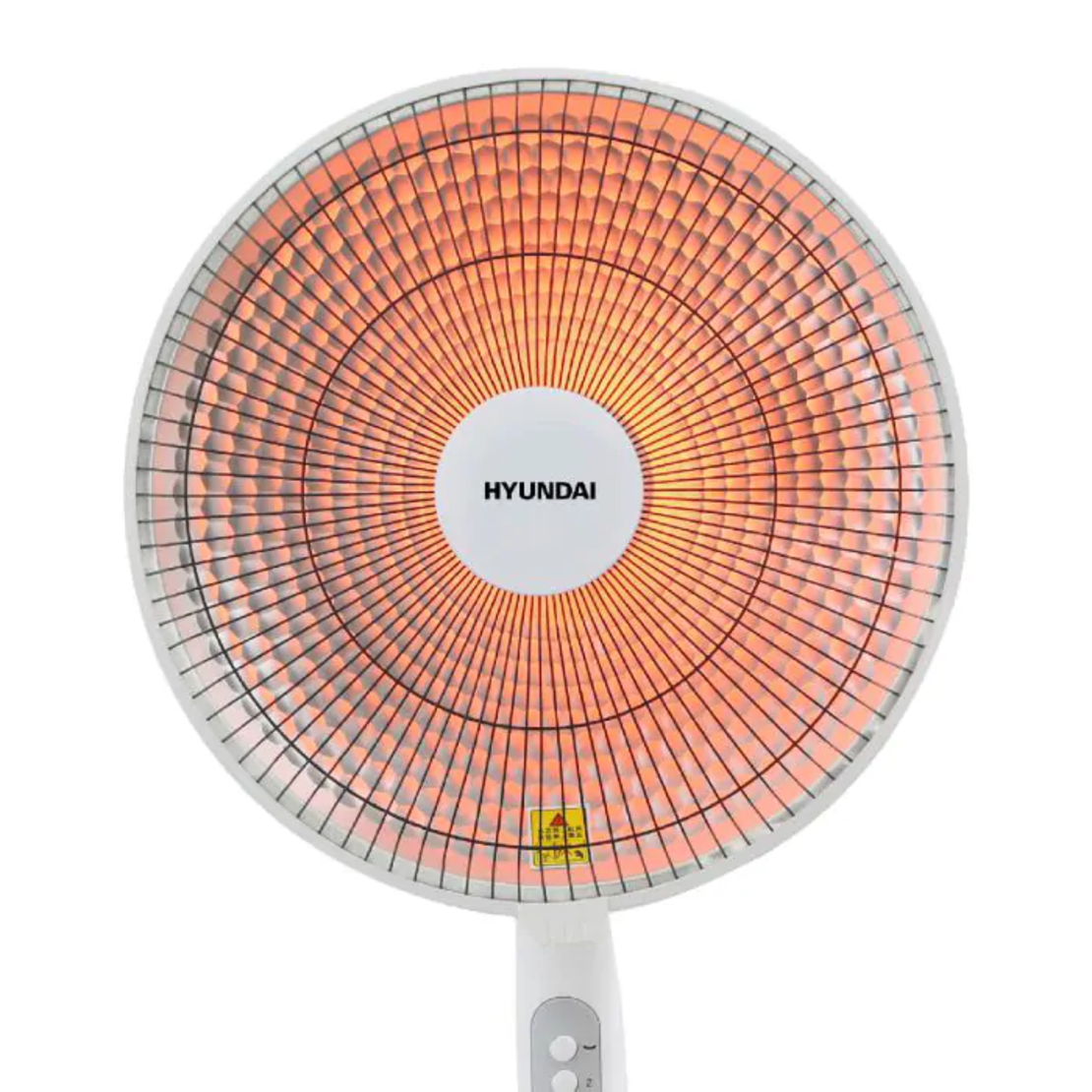 מקרן חום עומד עם מפסק הגנה