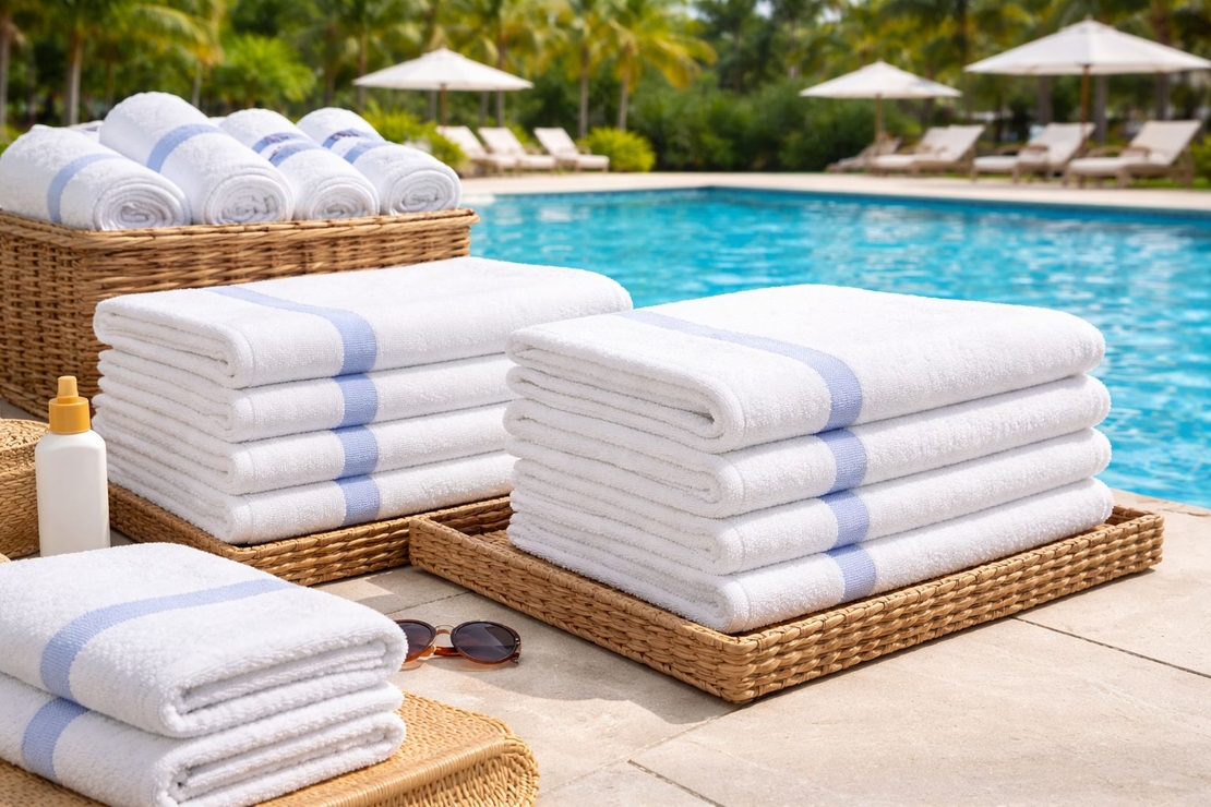 מגבת בריכה וינה אקולוגית