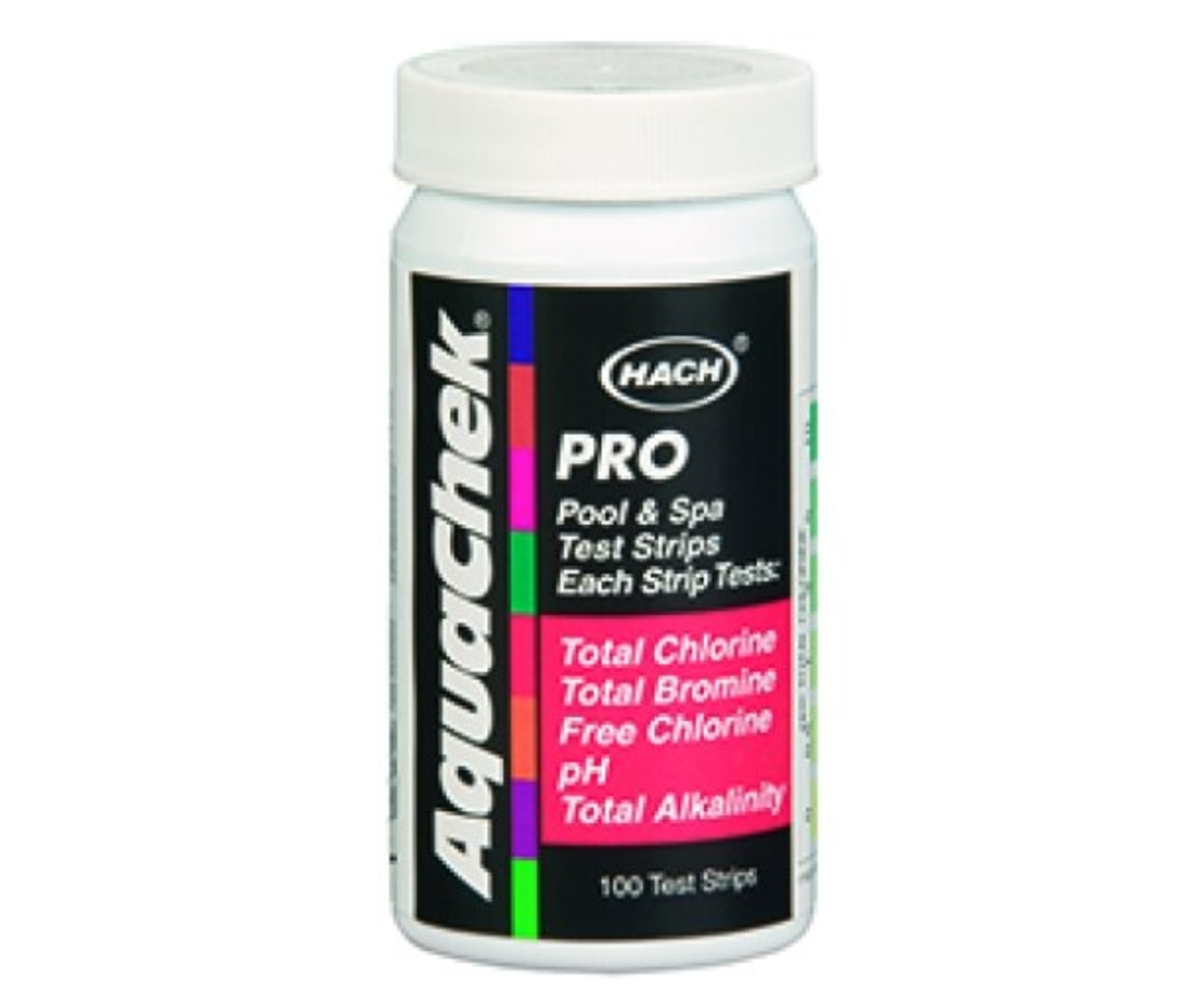 ערכת בדיקה AQUA CHEK PRO לבריכה (100 יח')