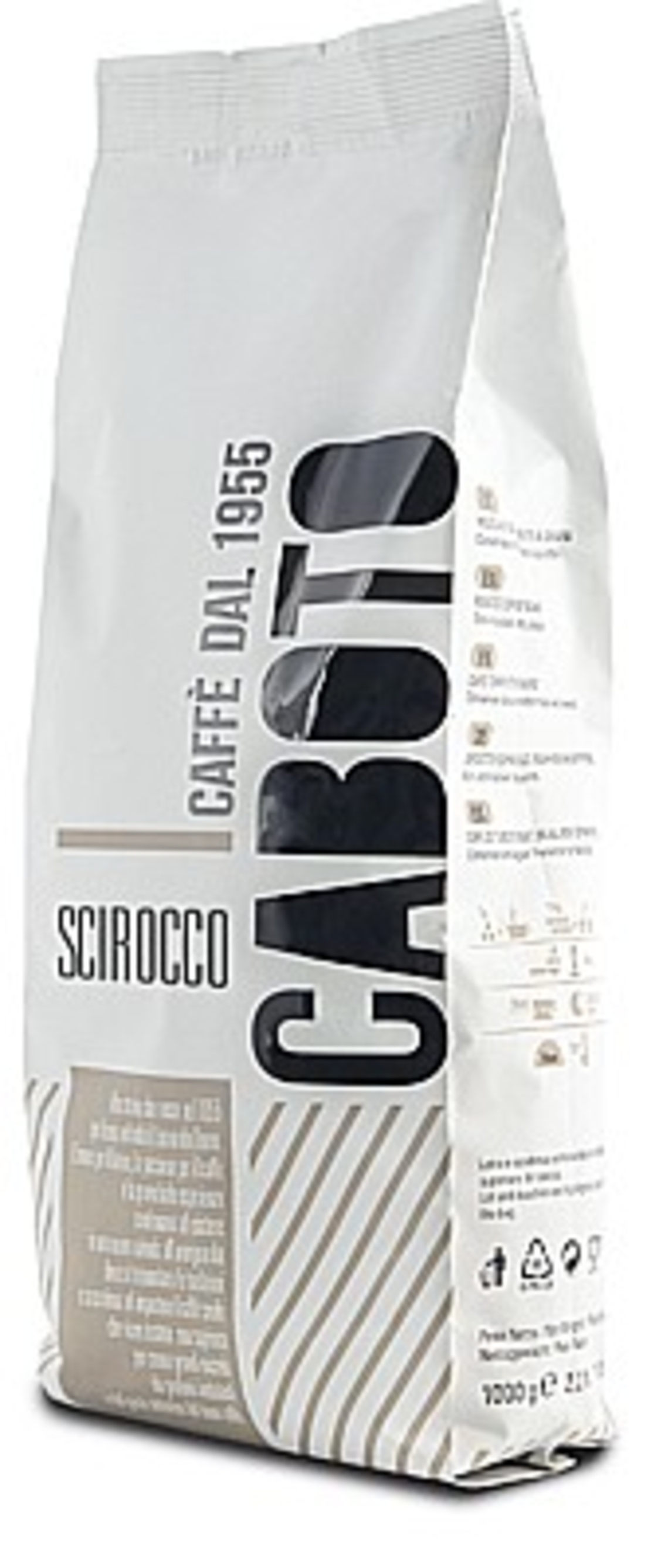 פולי קפה caffe caboto Scirocco 1kg