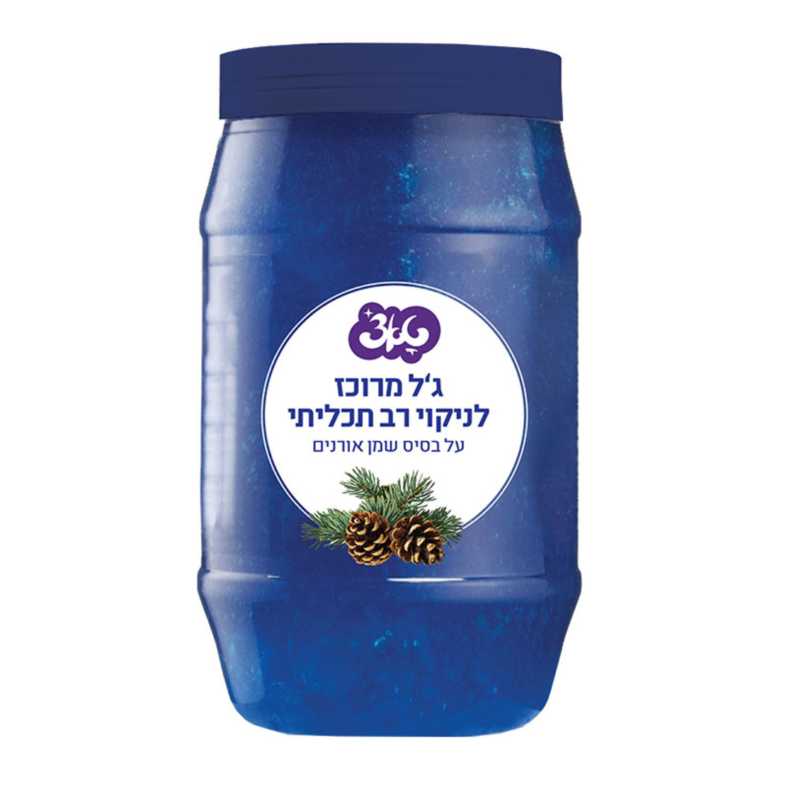 ג'ל אורנים מרוכז לניקוי רב תכליתי 1 ליטר טאצ'