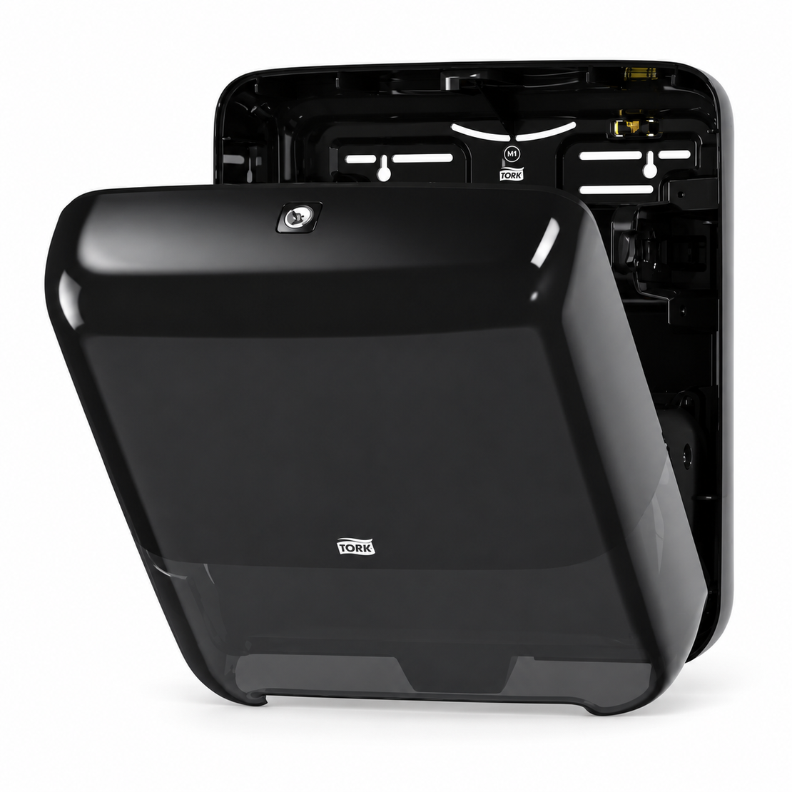 מתקן למגבות נייר Tork Matic Hand Towel Roll Dispenser Black H1 551008 – צבע שחור