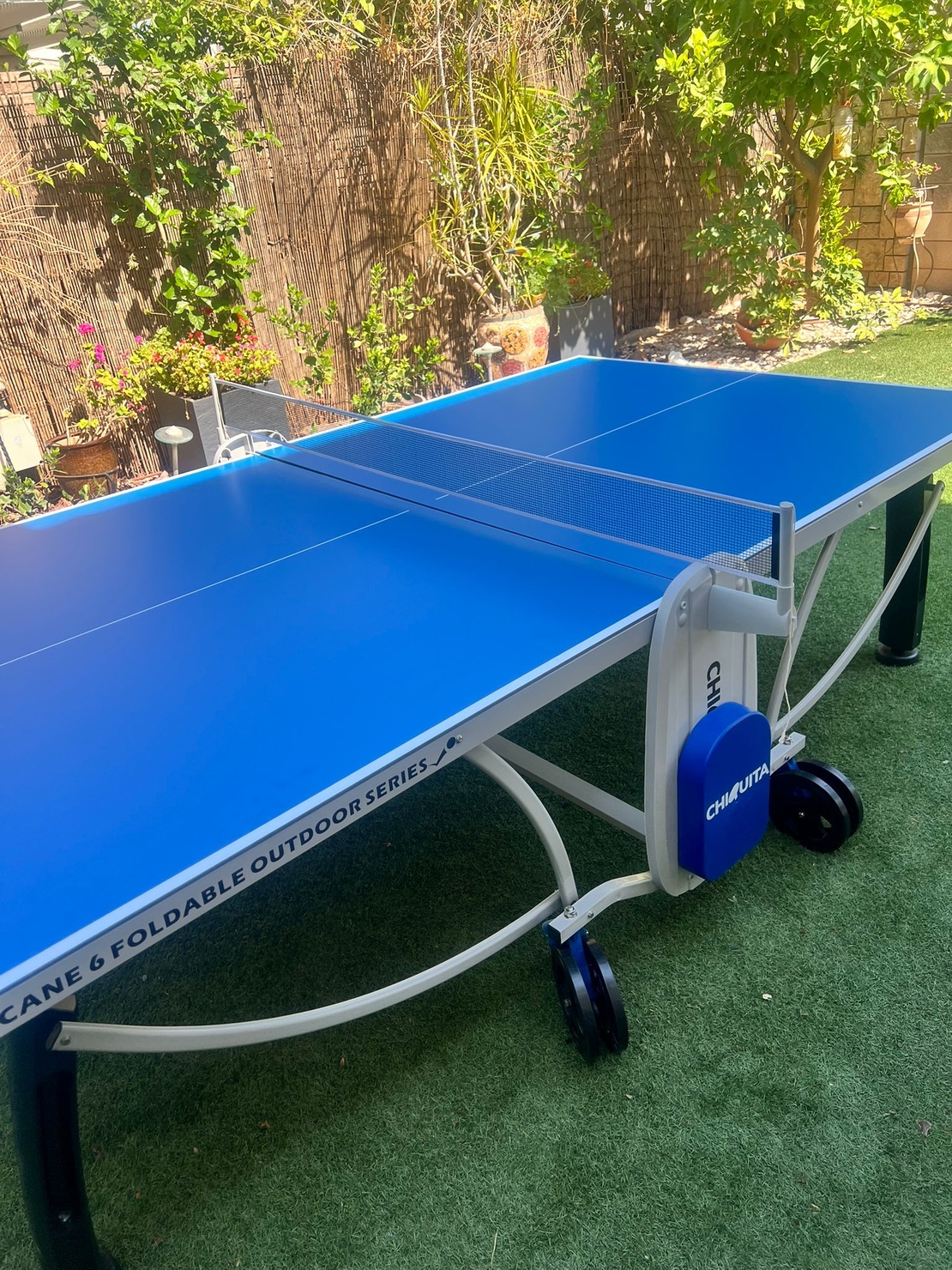 שולחן טניס שולחן חוץ מחובר מתקפל Hurricane6