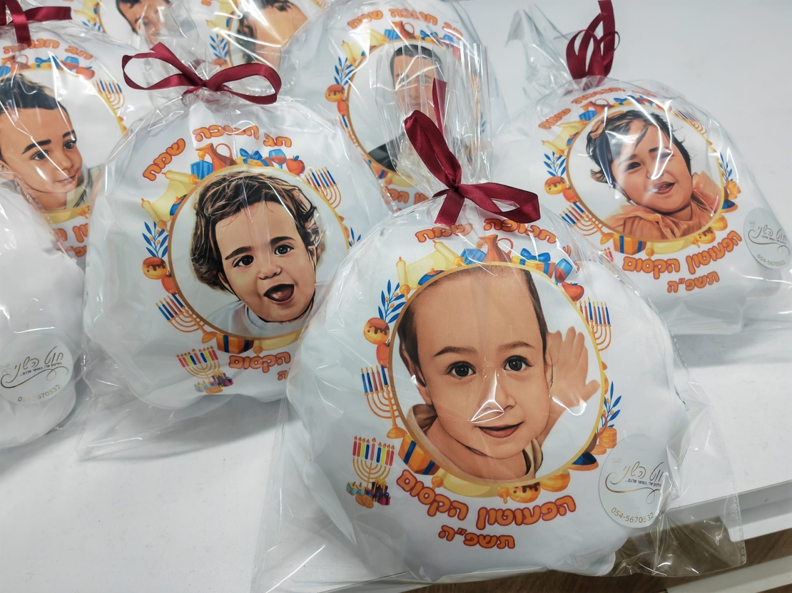ציפה לכרית עגולה