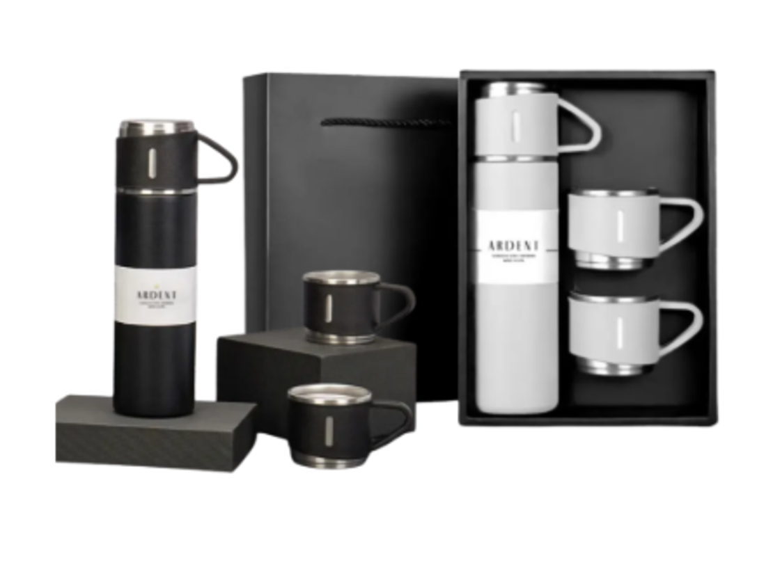 סט תרמוס ו3 כוסות