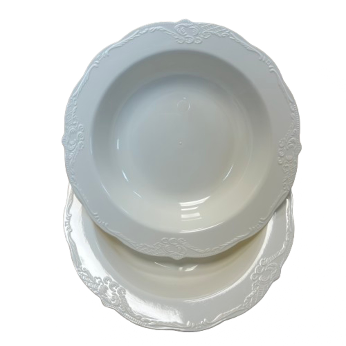 קערת מרק וינטאג' קרם 10 יחידות גודל: 19 ס