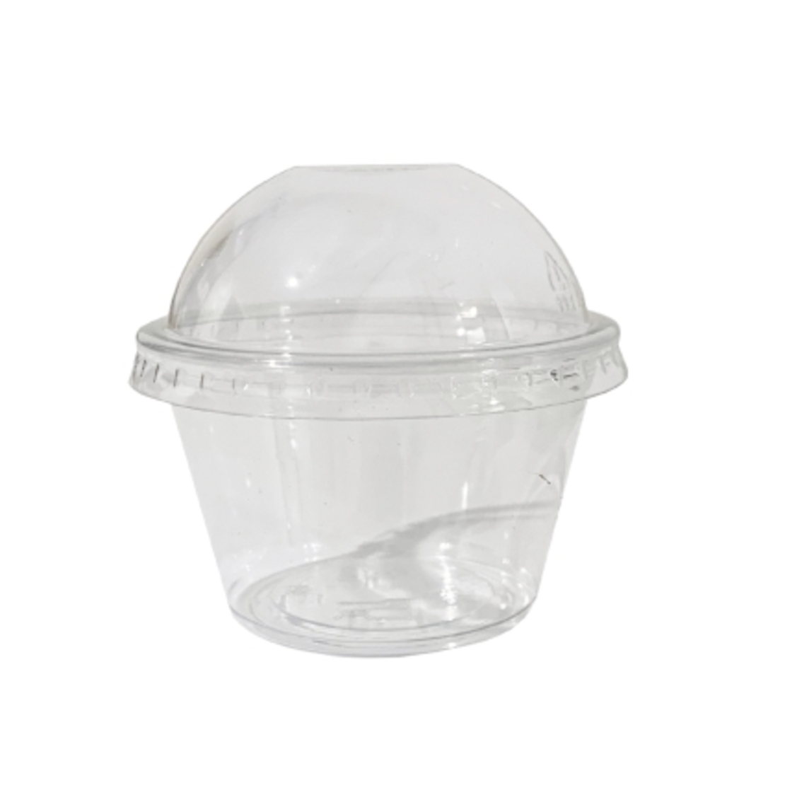 גביעי מוס 5oz + מכסה כיפה 25 יחידות