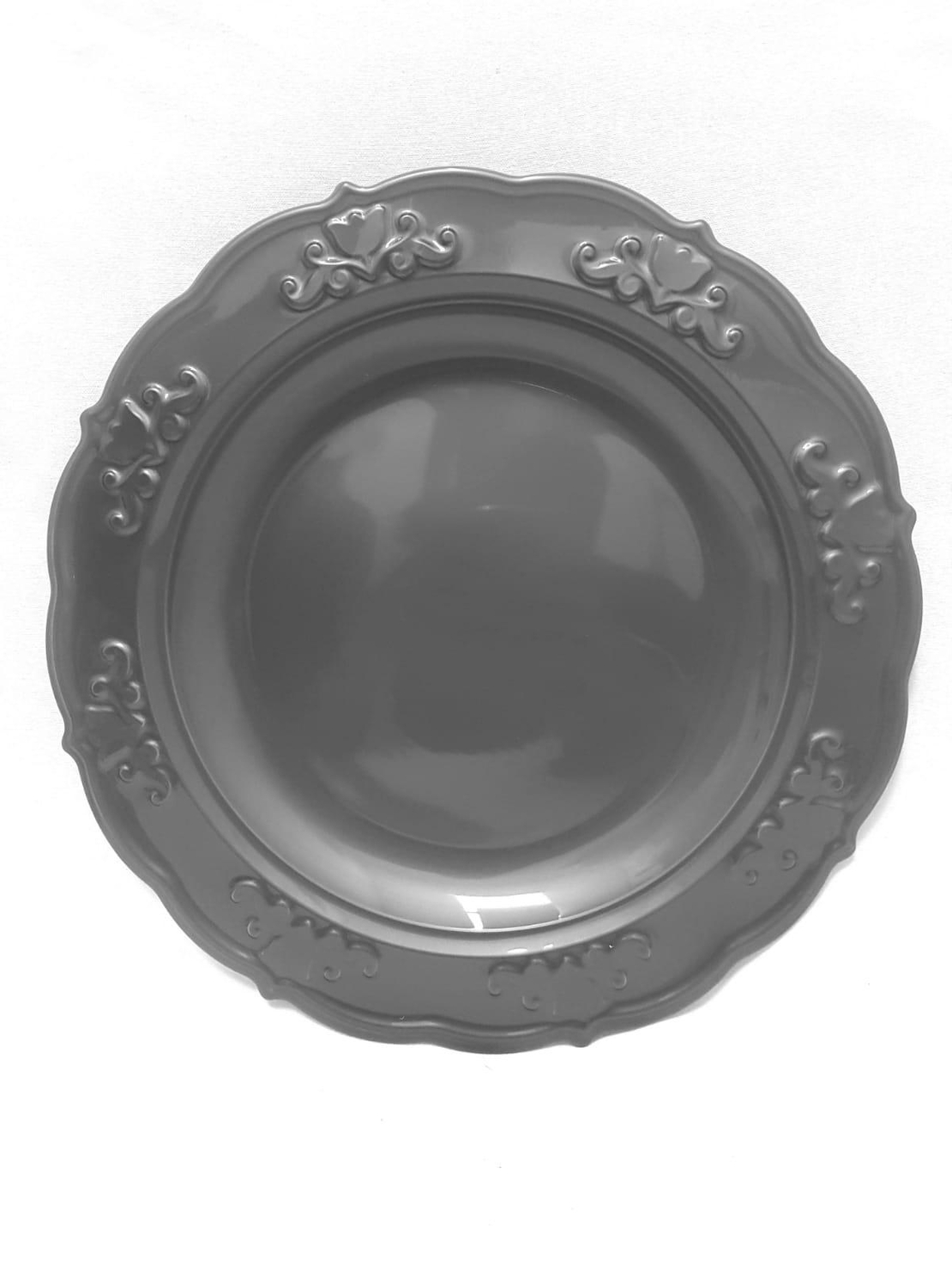 צלחת קטנה נאפולי כסף 12 יחידות קוטר 6