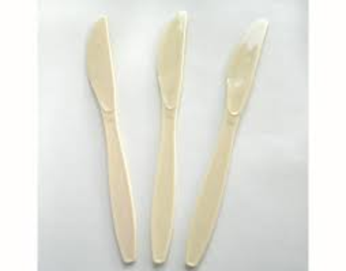 סכין קשיח קרם ארוז 50 י