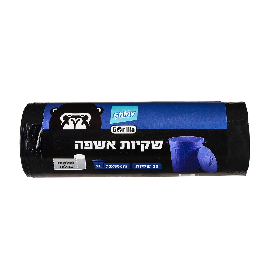25 שקיות אשפה נתלשות בקלות 75*85 ס