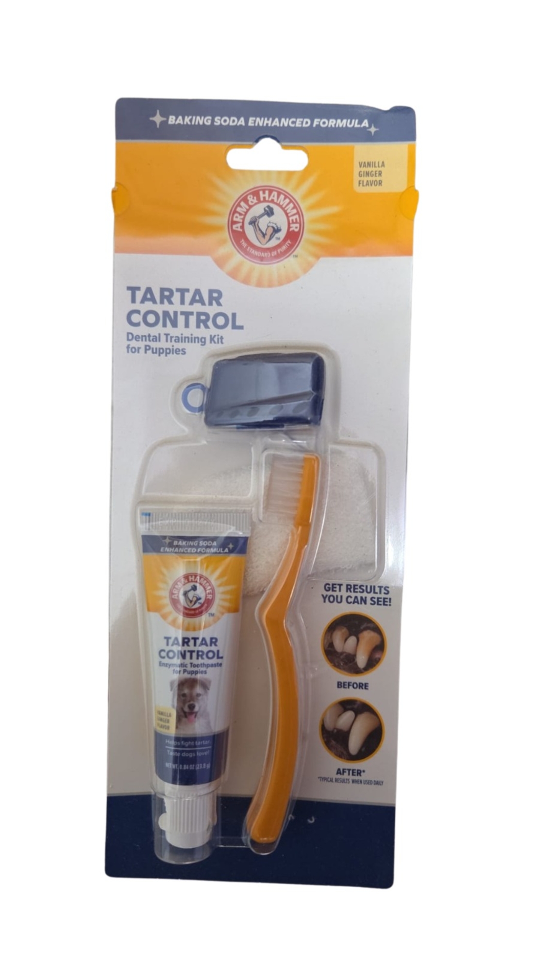 ערכת שיניים לגורים וניל גינגר 23.8 גרם