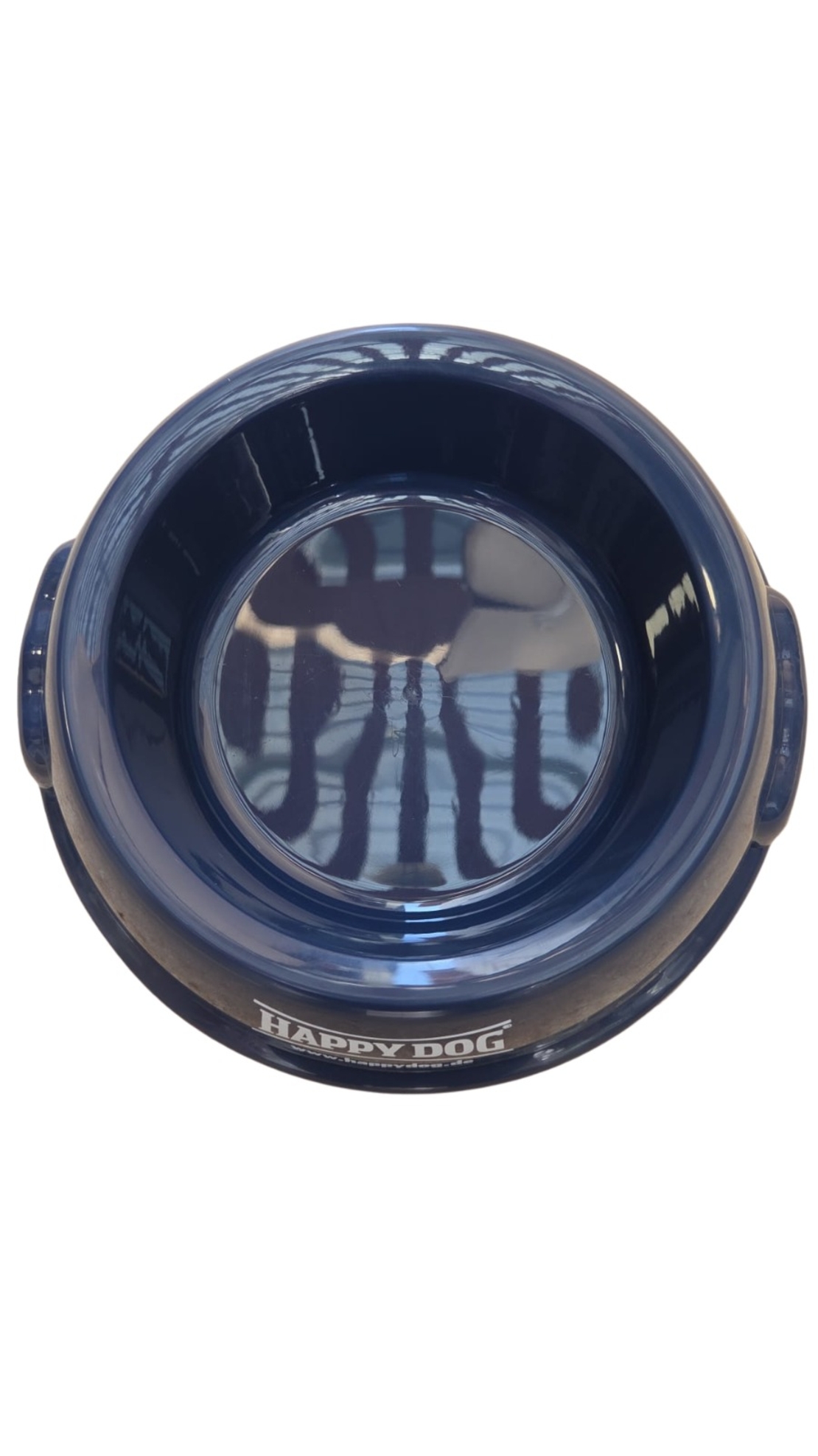 קערת מים/אוכל 25 סמ בצבע כחול