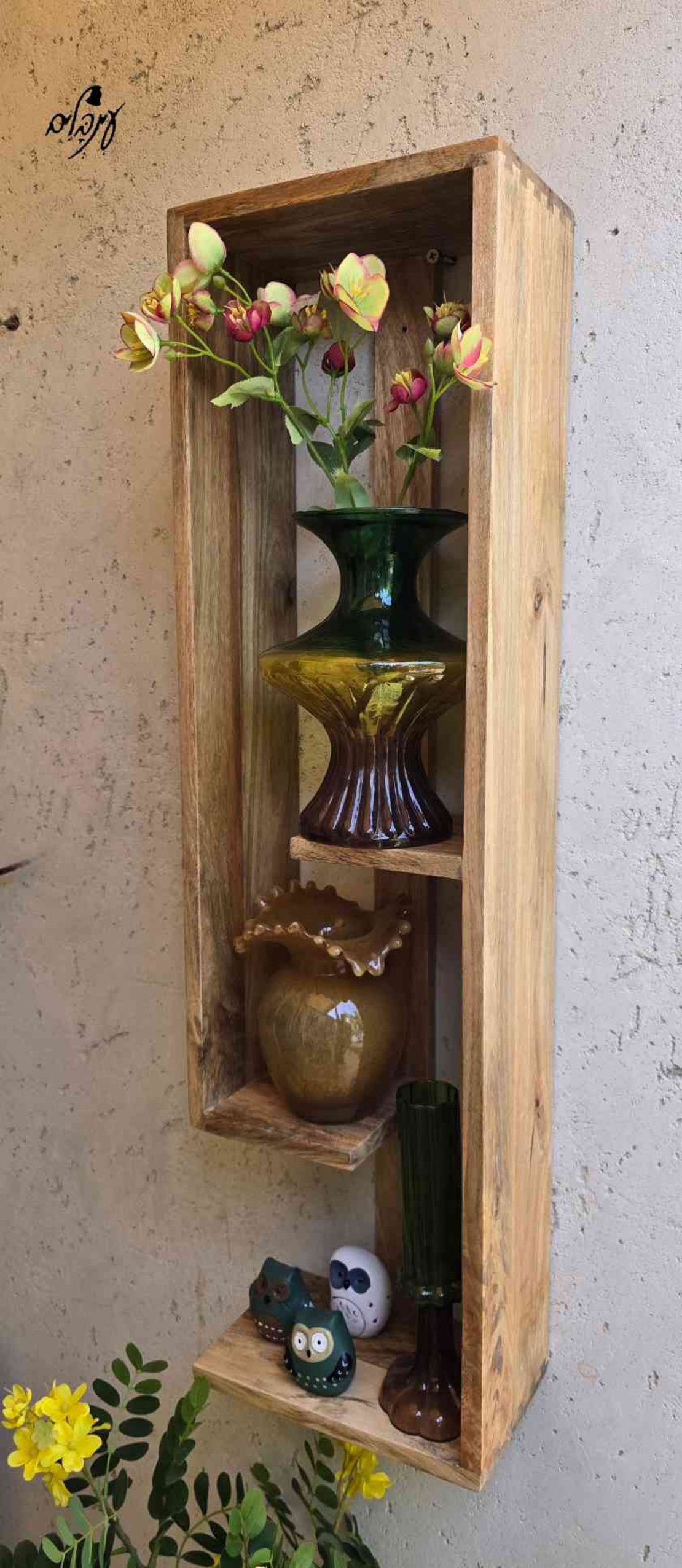 מדף מחולק מעוצב דו כיווני