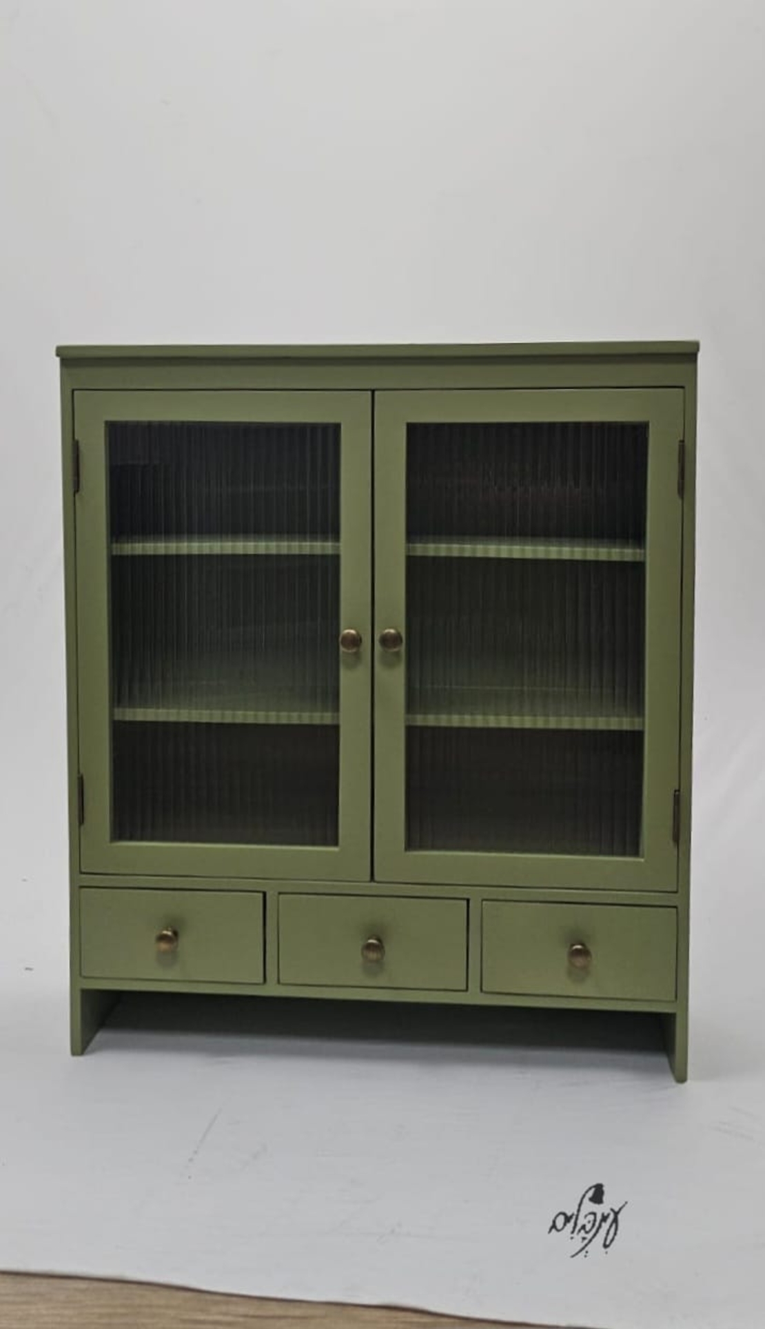 ארונית פסים ירוק חאקי