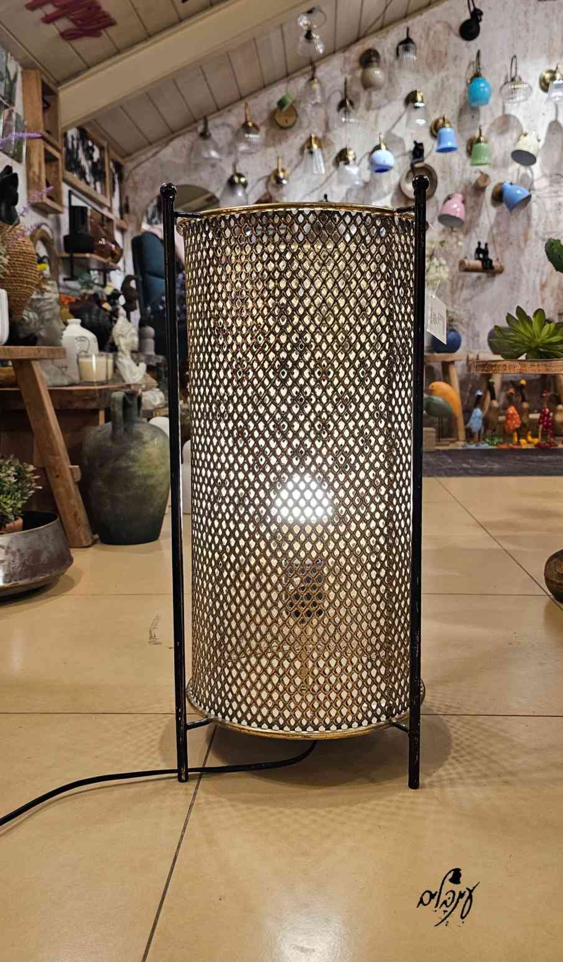מנורת אוירה שולחן/ריצפה