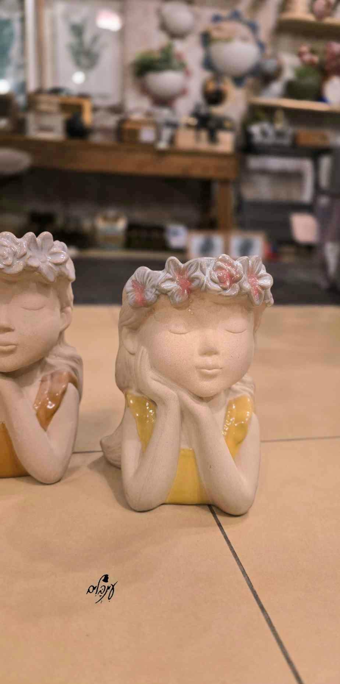 בית עציץ דמויות