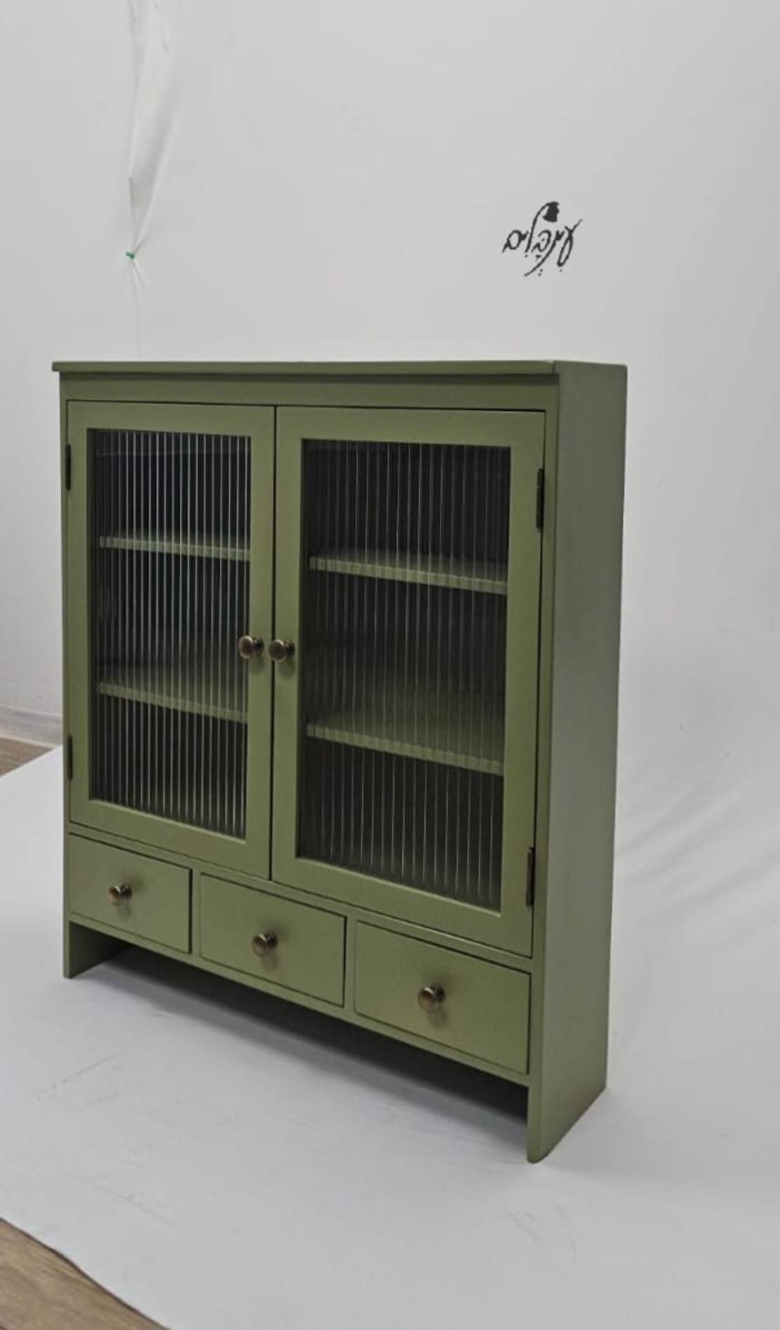 ארונית פסים ירוק חאקי