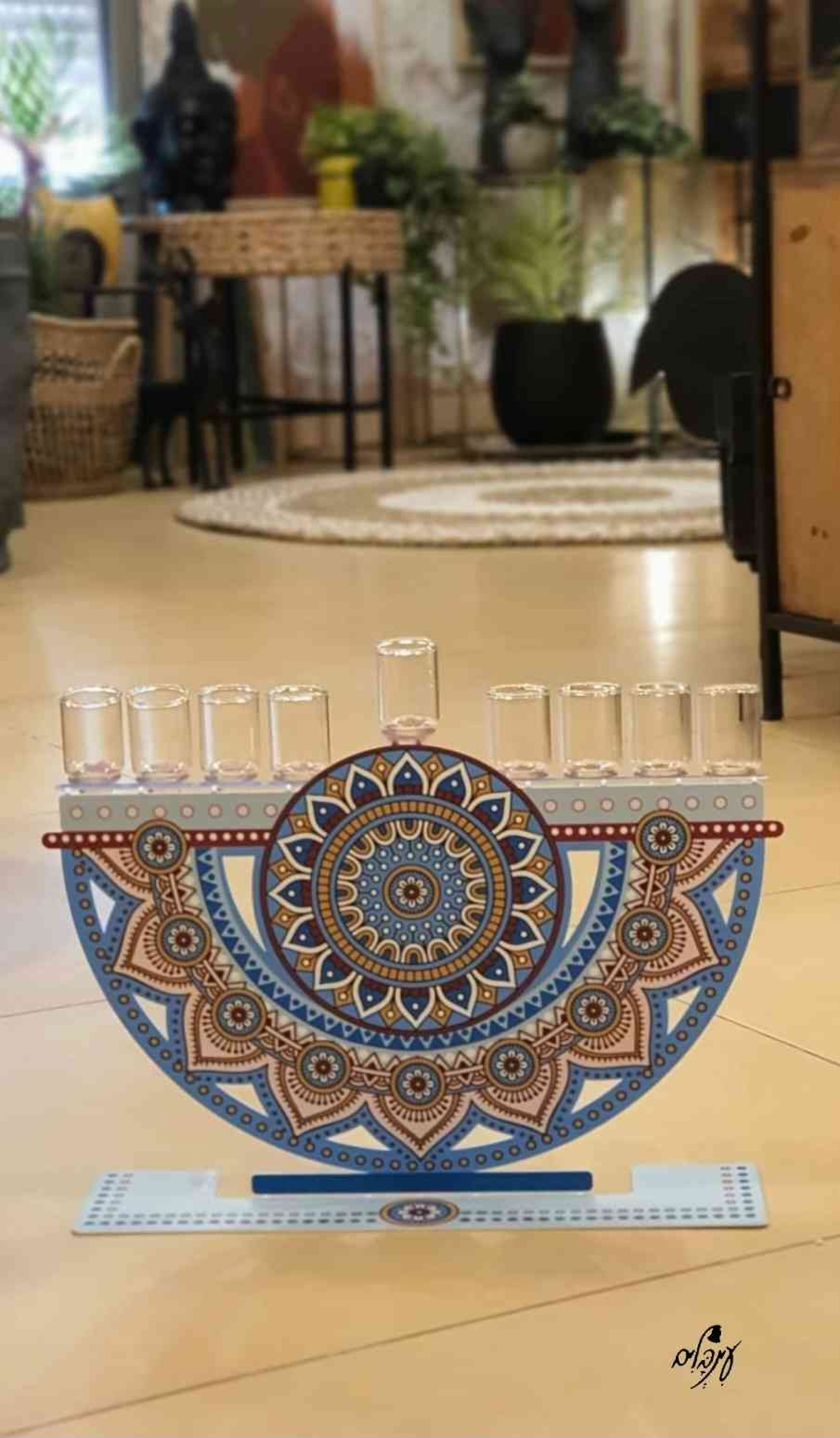 חנוכיה מעוצבת דגם 4