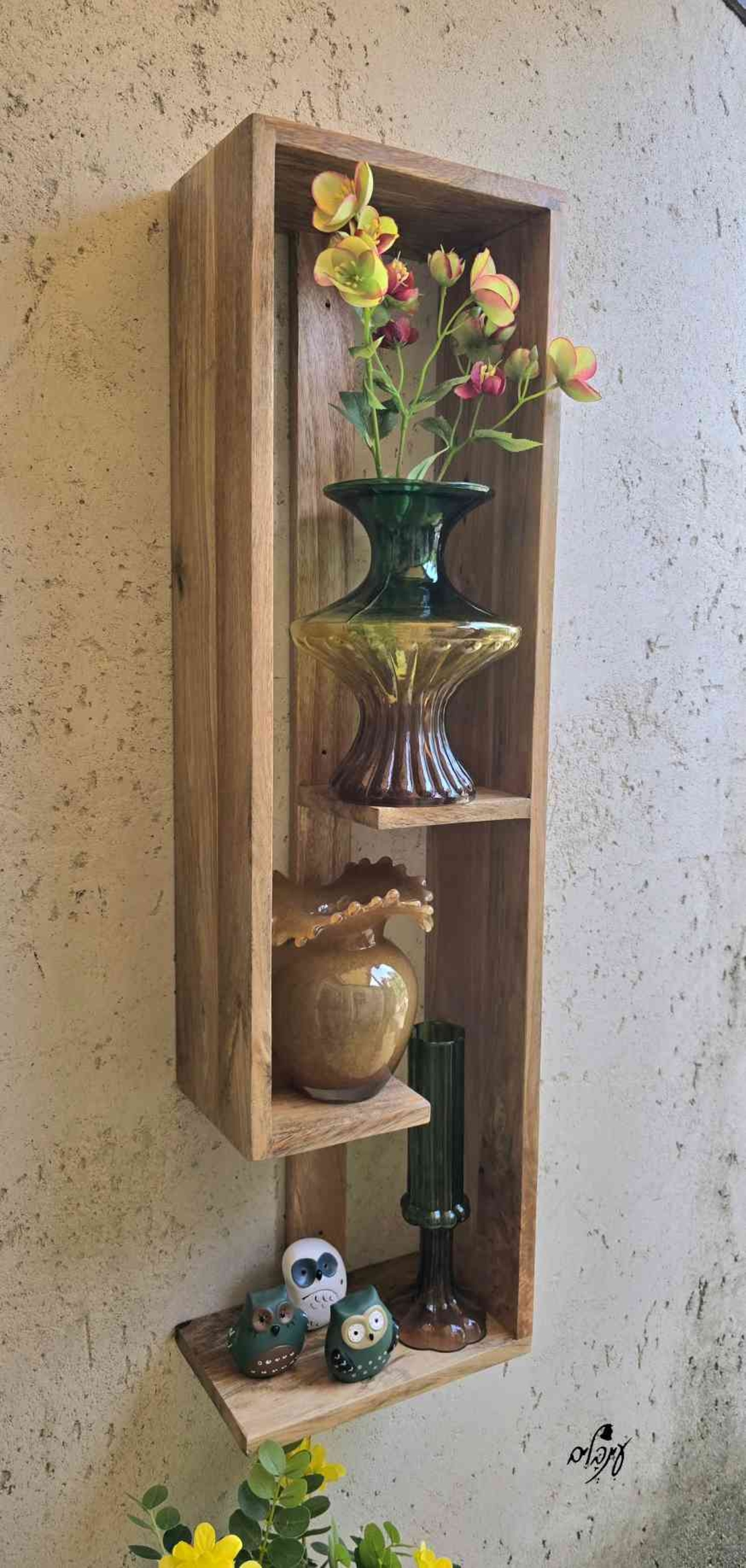 מדף מחולק מעוצב דו כיווני