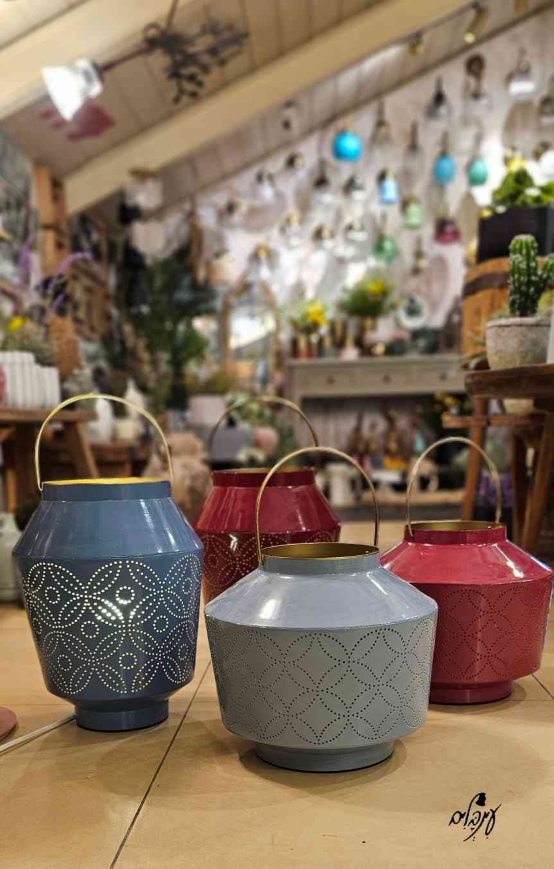 מנורת עששית בורדו