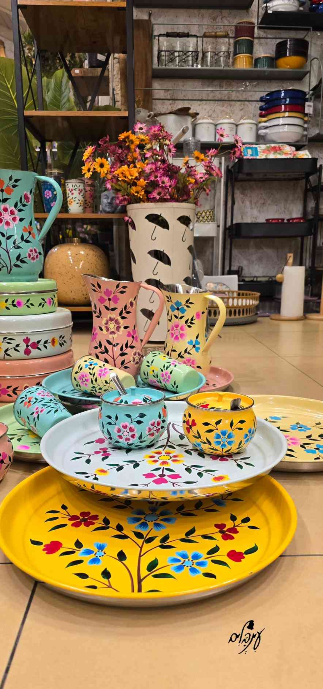 מגש נירוסטה מאוייר 1