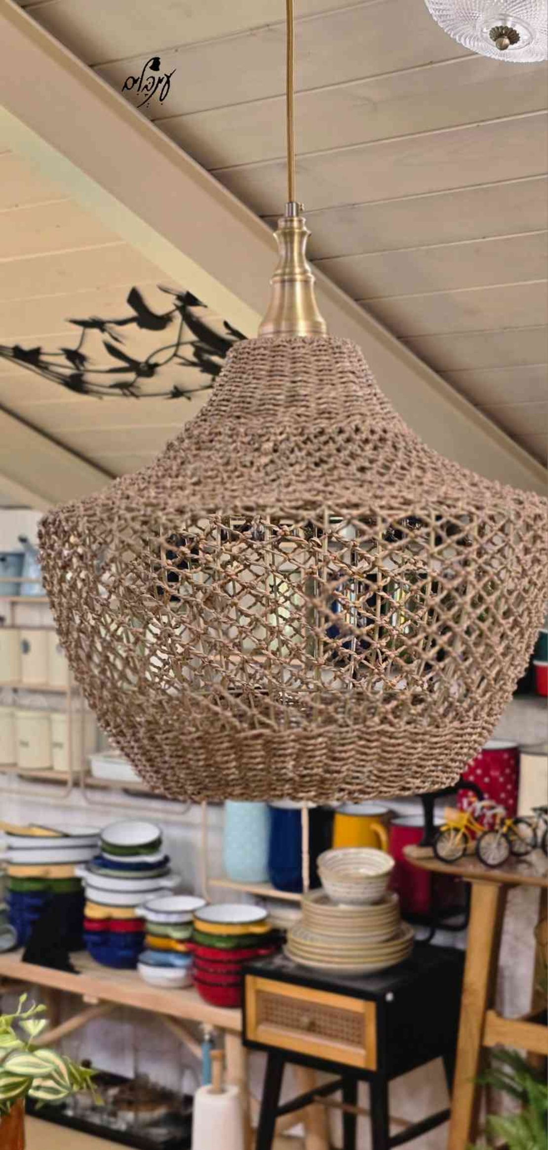 מנורת חבל דגם 2