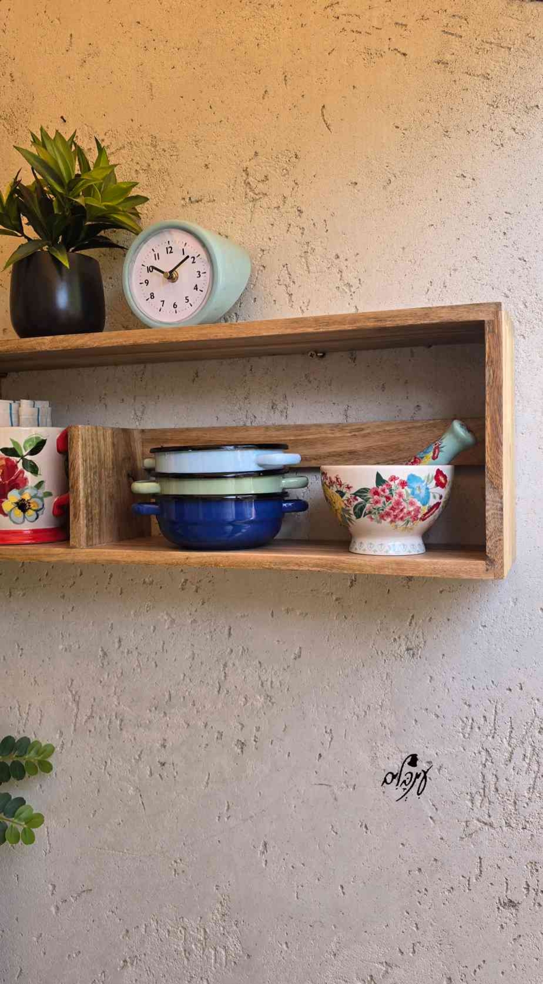 מדף מחולק מעוצב דו כיווני