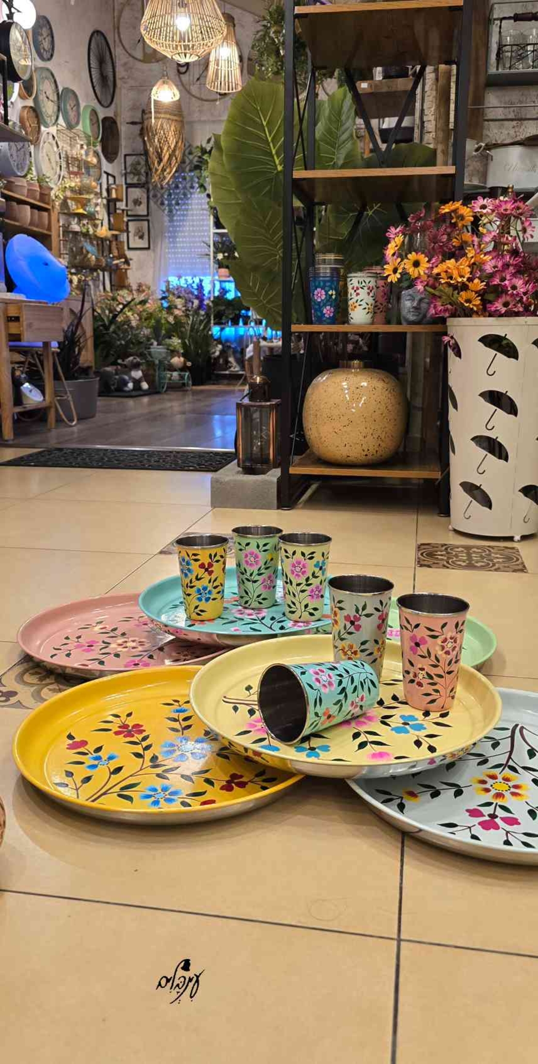 מגש נירוסטה מאוייר 1