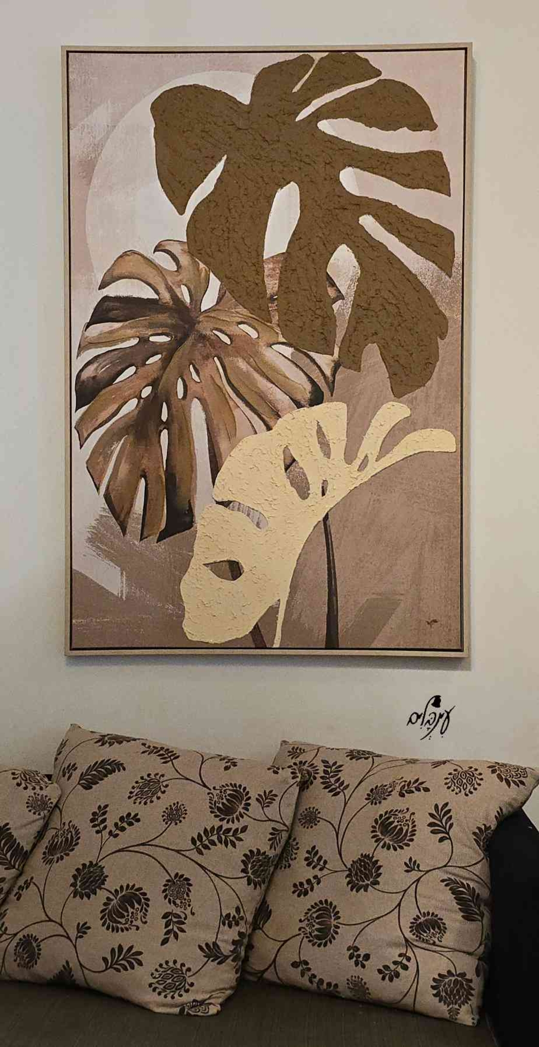 תמונת קנבס עלים