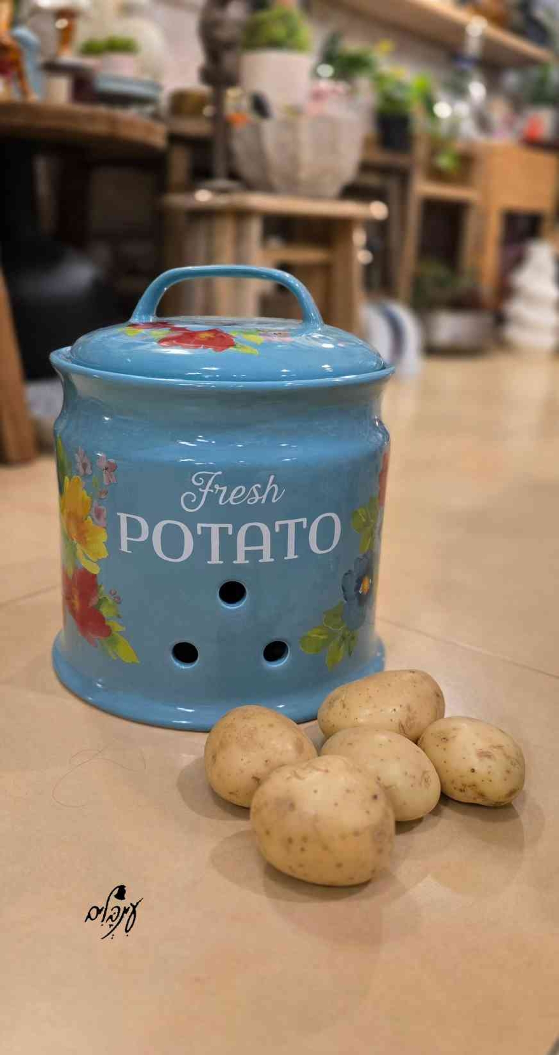 כלי איחסון לתפוחי אדמה