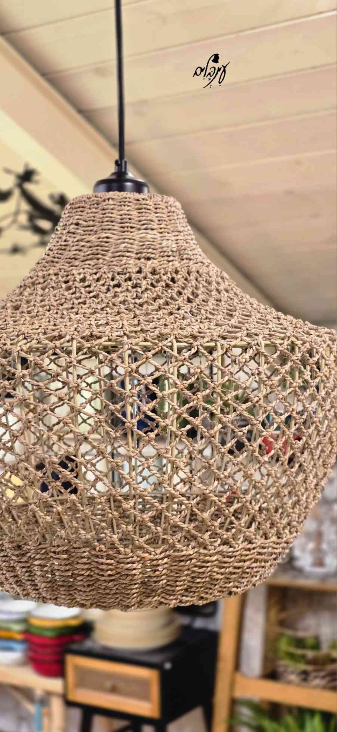 מנורת חבל דגם 2