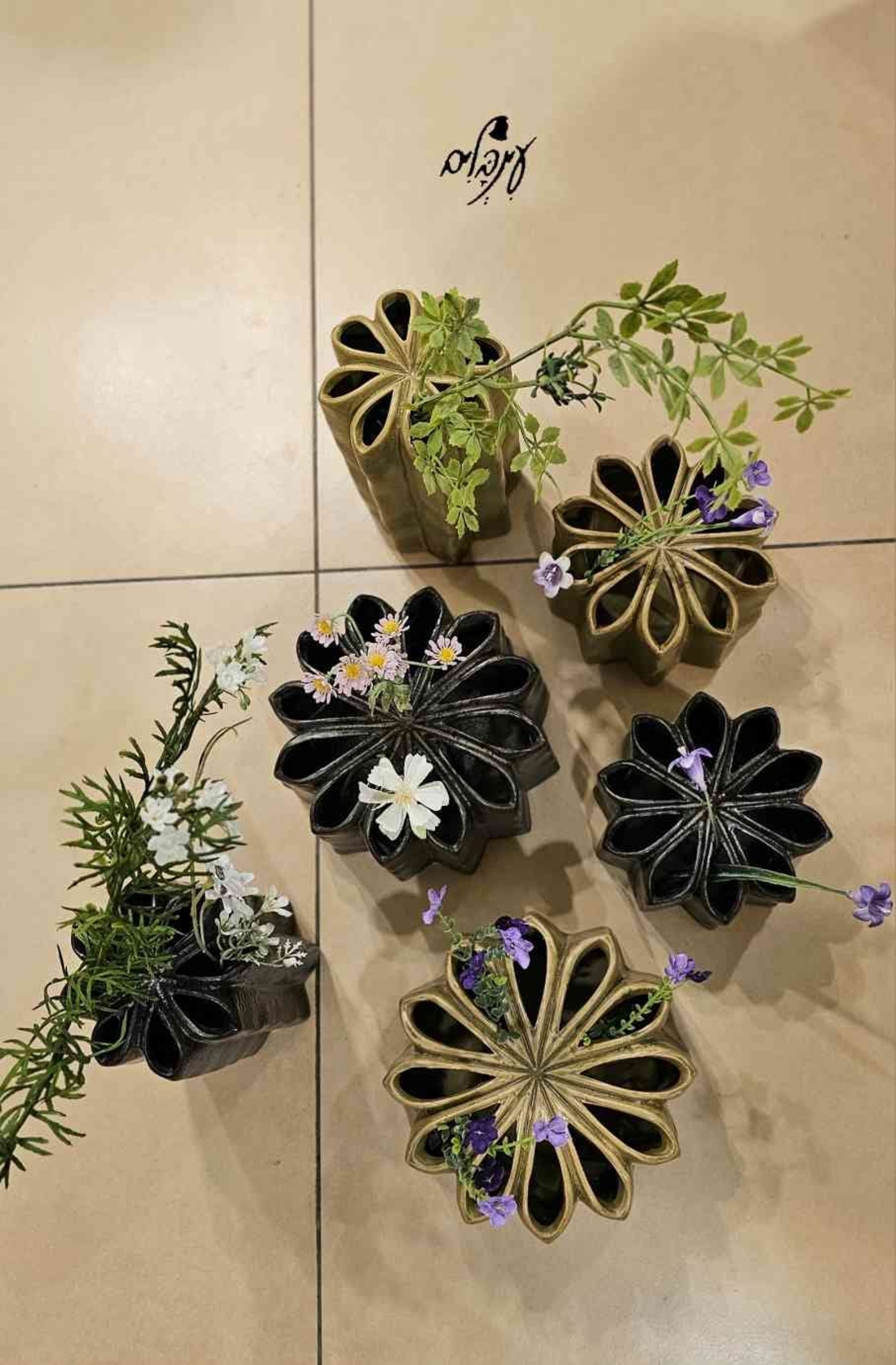 אגרטל קרמיקה פליסה
