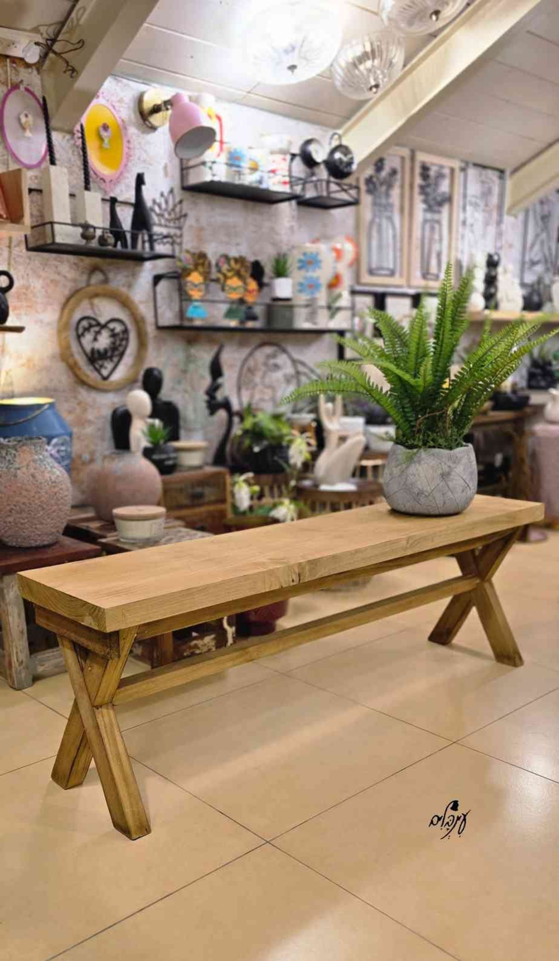 ספסל רגל איקס