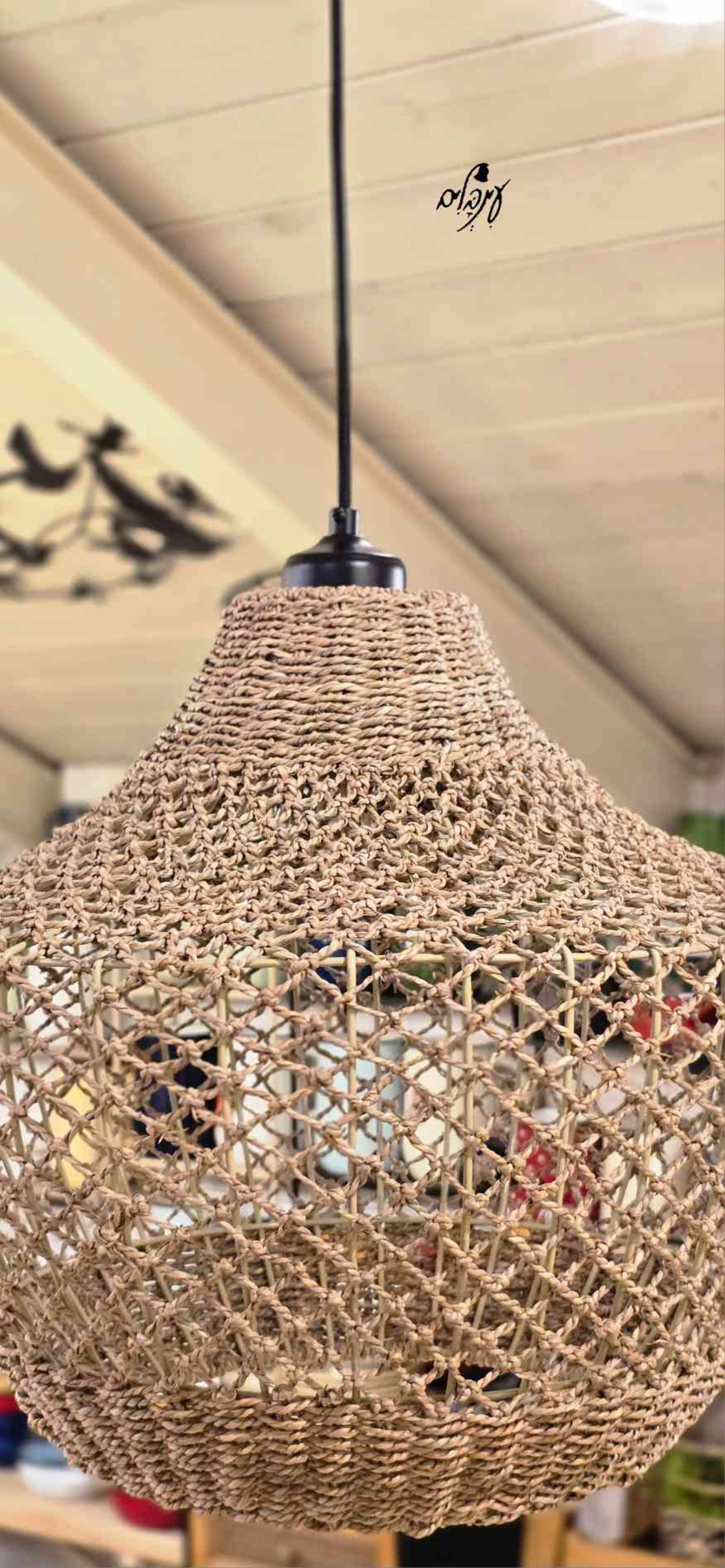 מנורת חבל דגם 2