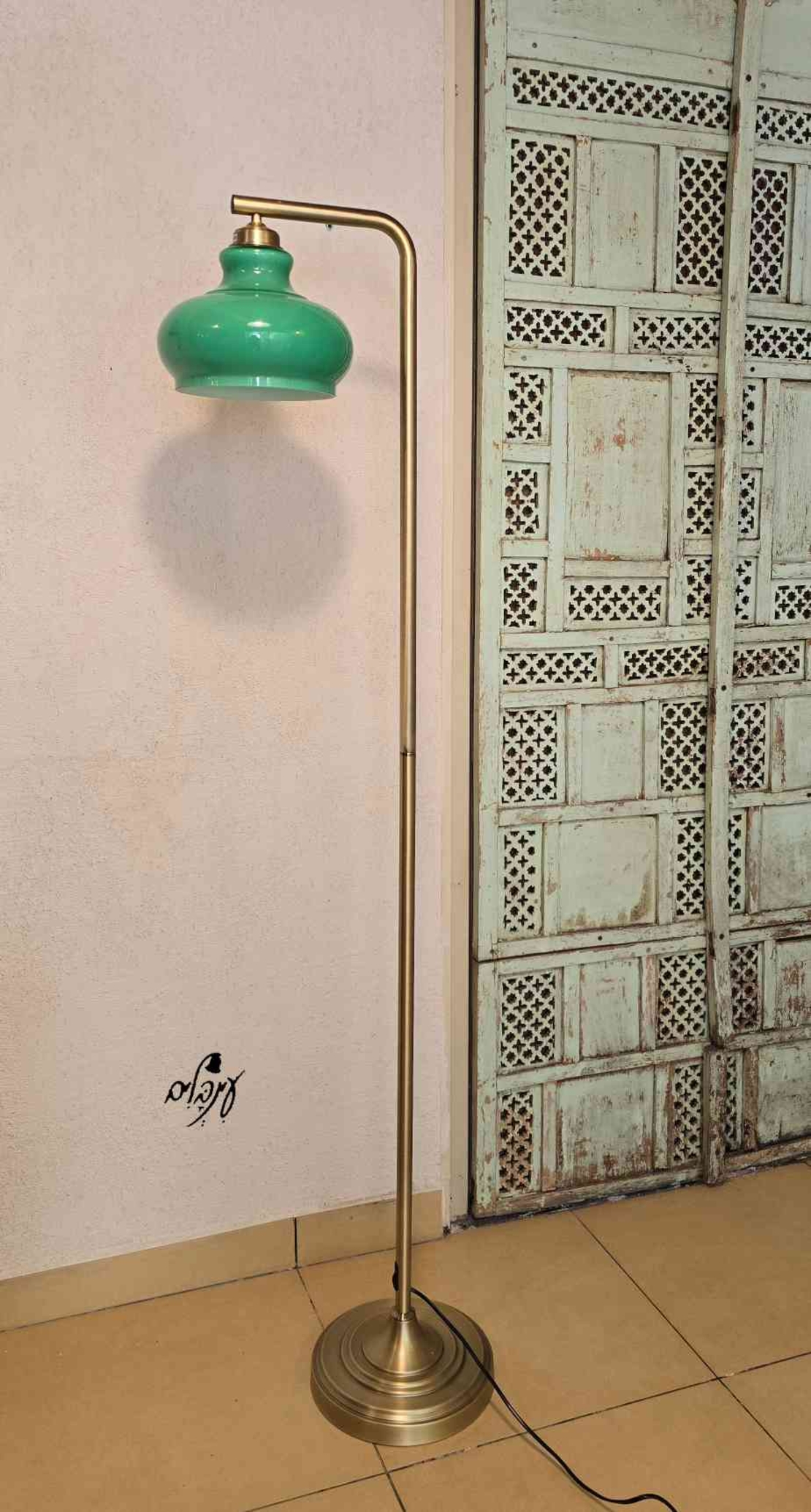 מנורת פלס עששית טורקיז