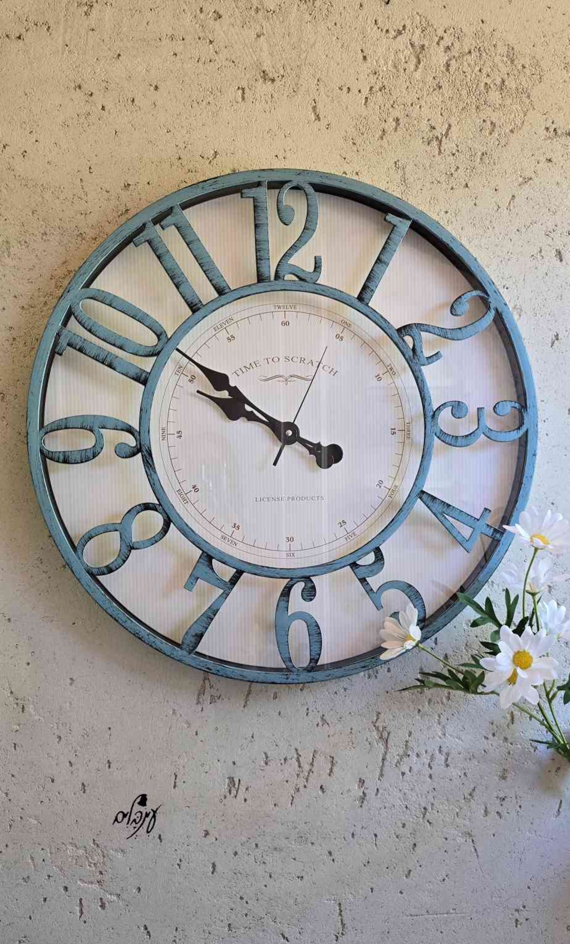 שעון ספרות בסגנון וינטג'