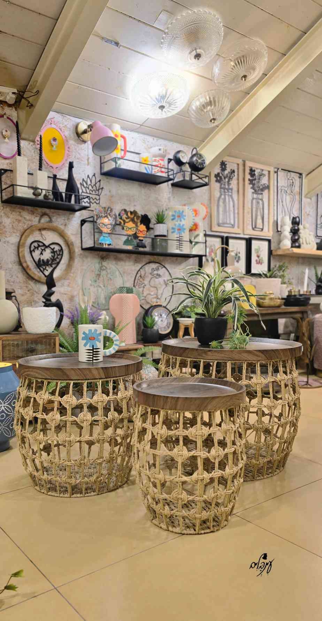 סט שולחנות סלסילה