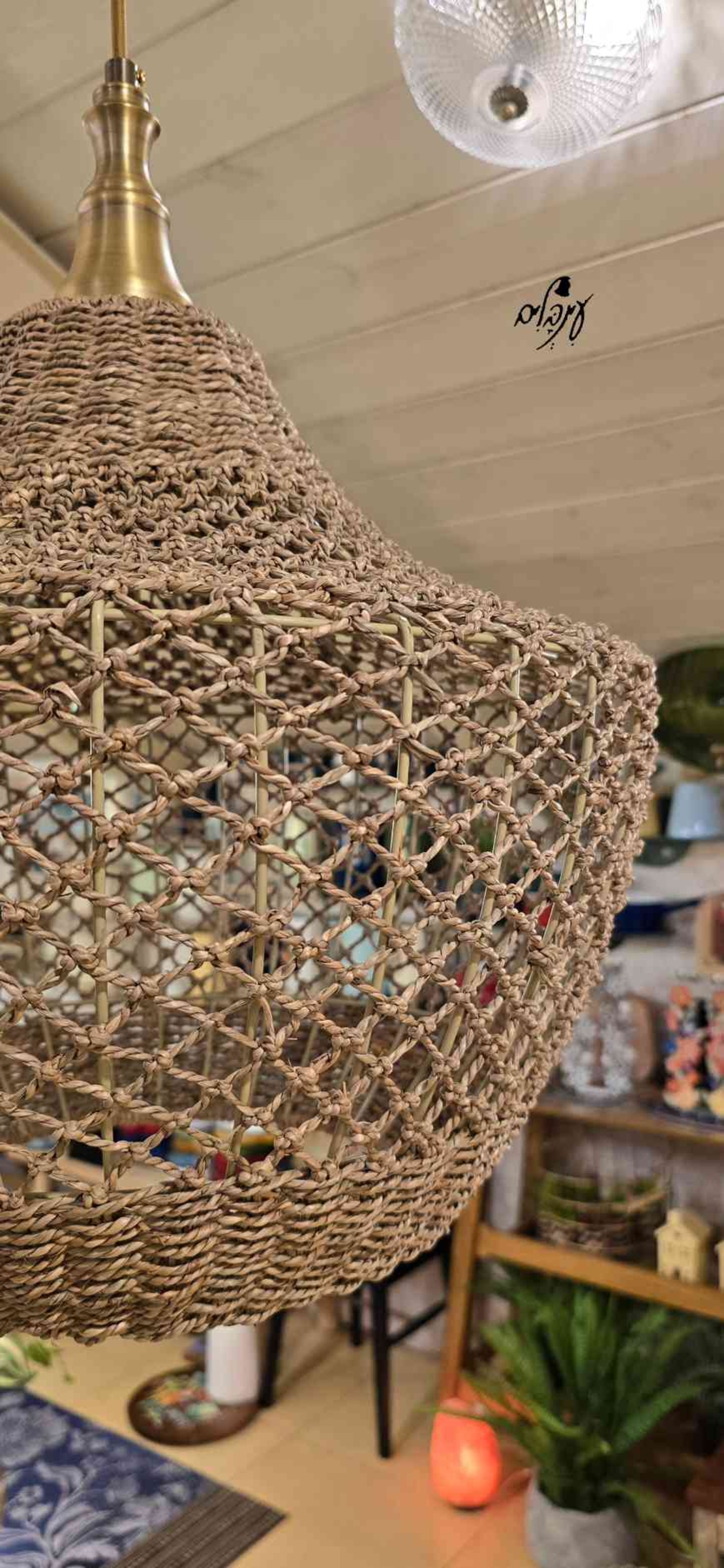 מנורת חבל דגם 2