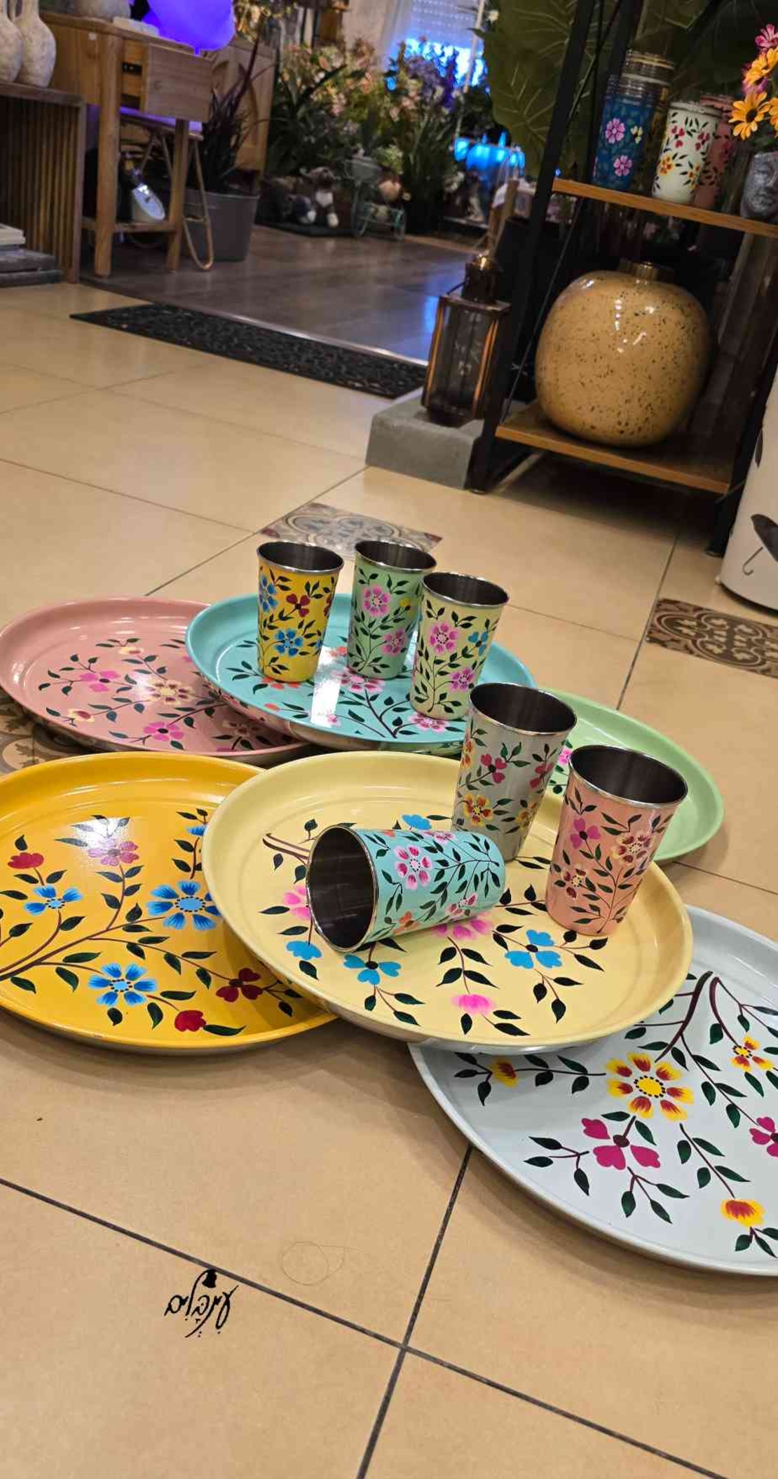 מגש נירוסטה מאוייר 1