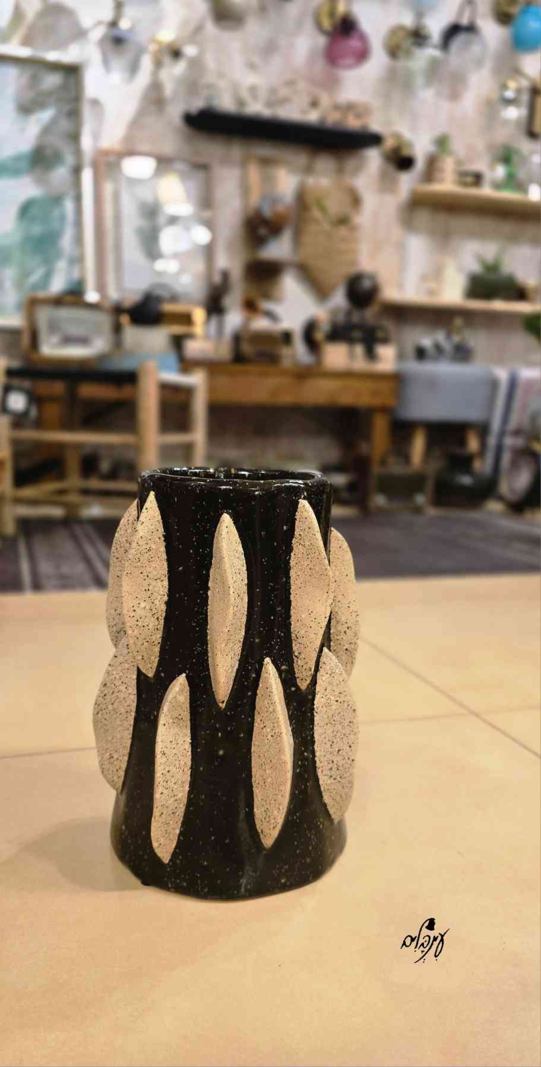 אגרטל קרמיקה מעוצב 1