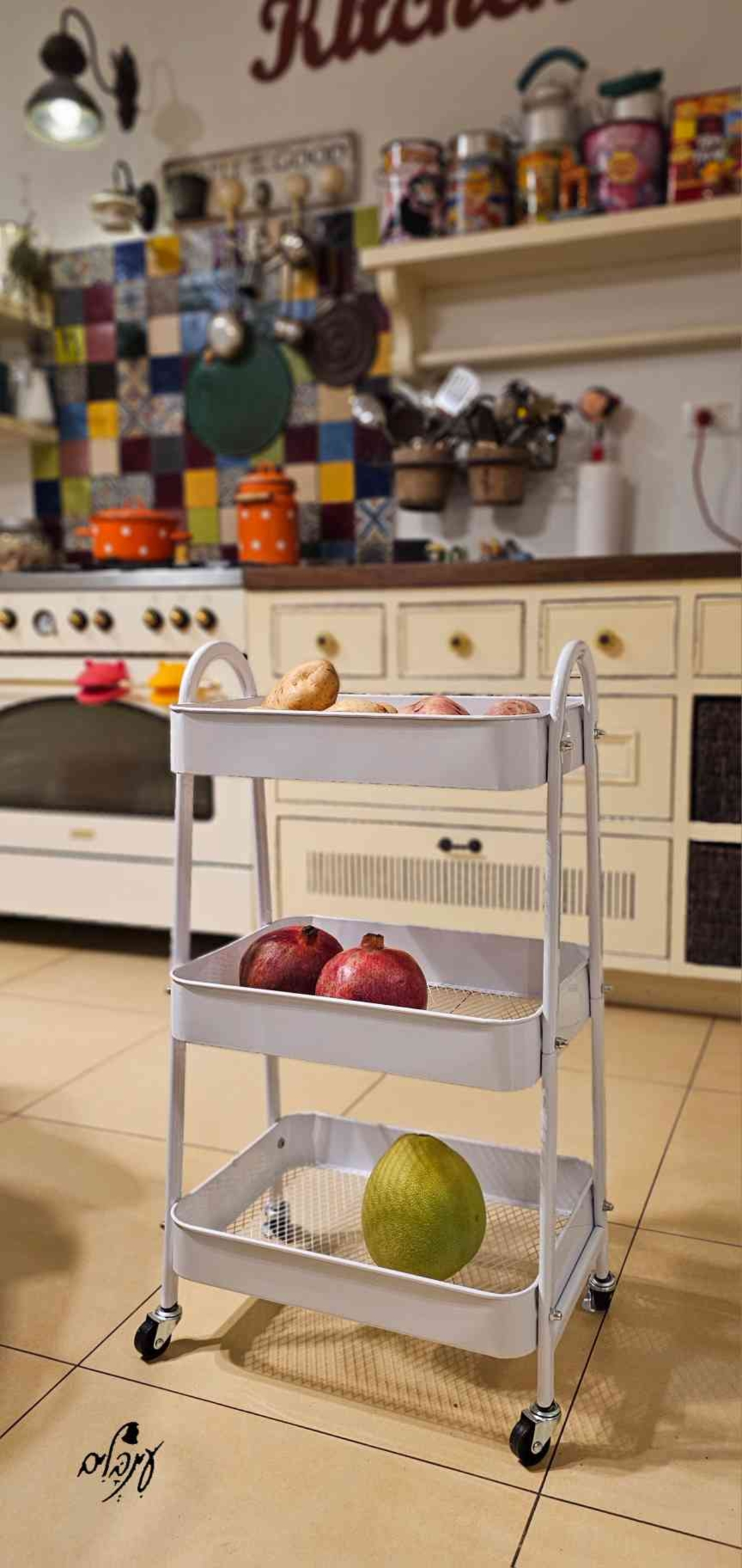 עגלת סלסילות ברזל