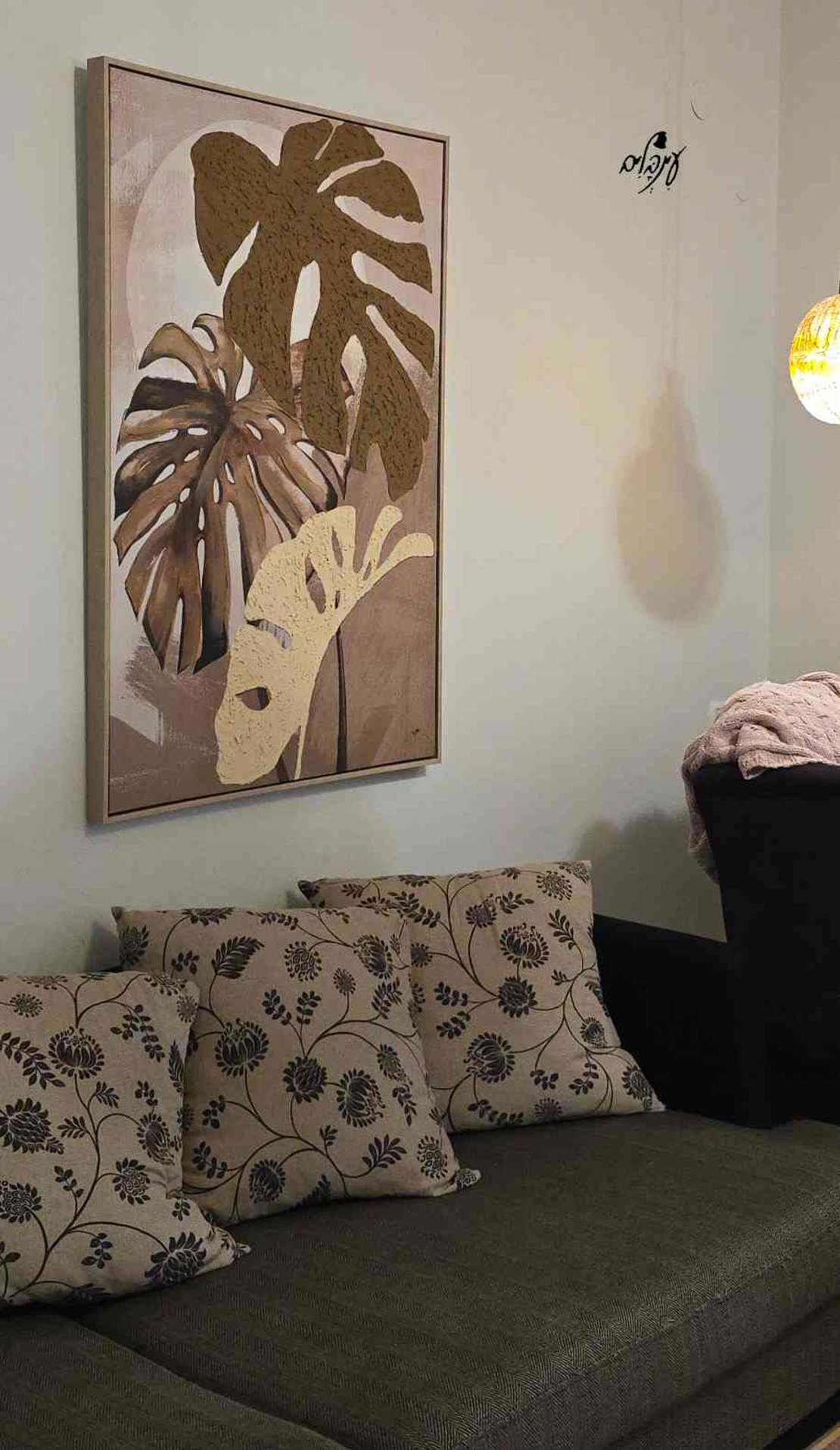 תמונת קנבס עלים