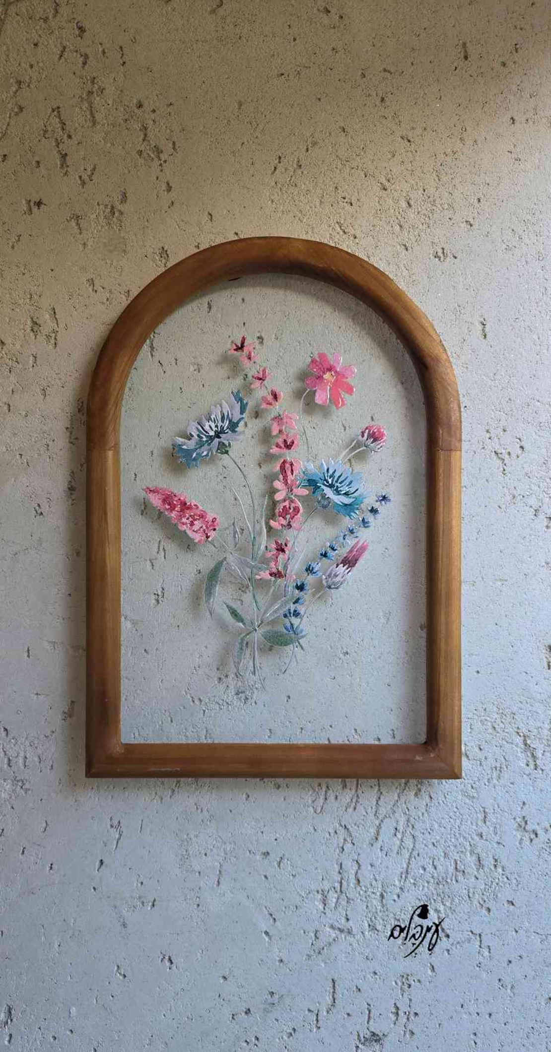 ציור על זכוכית קשת