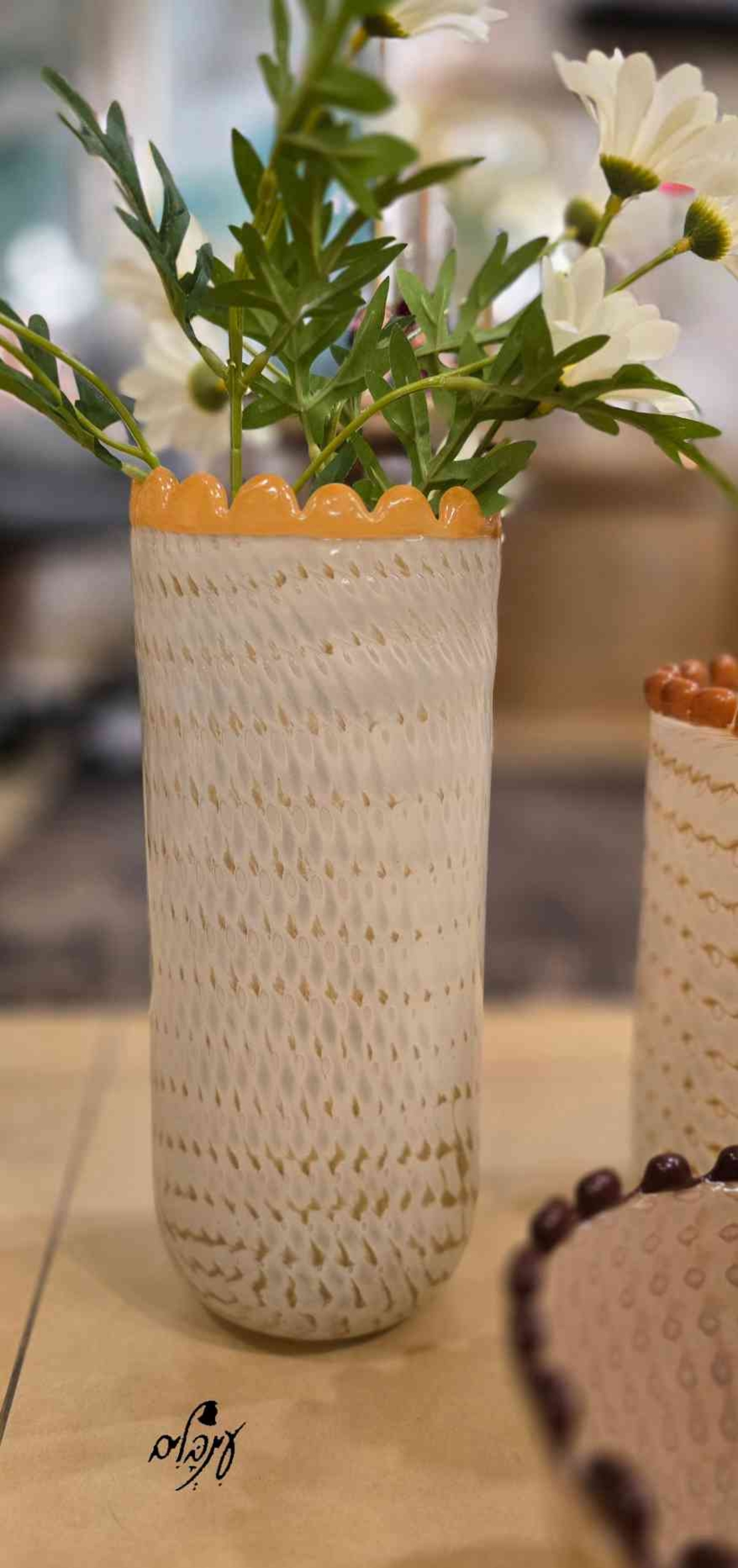 כד זכוכית מעוטר 2