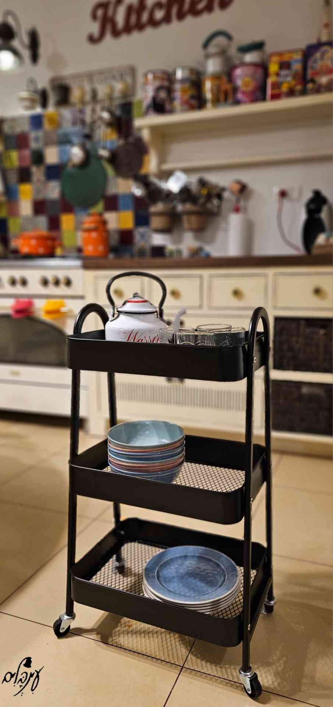 עגלת סלסילות ברזל